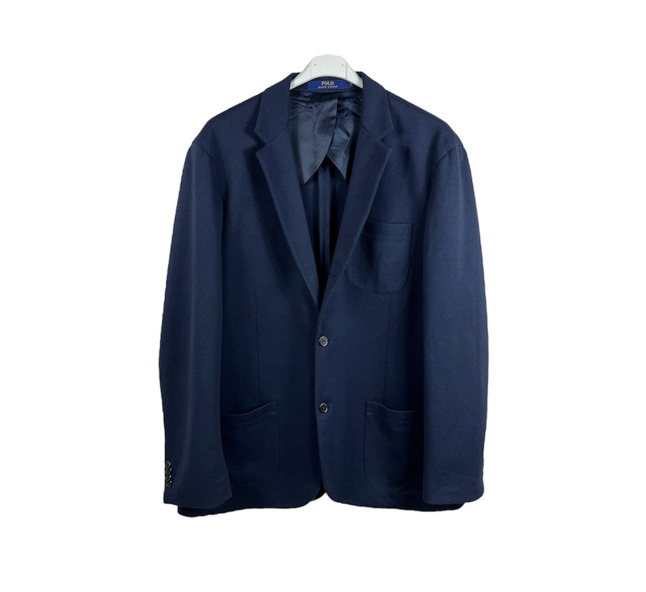 Polo Ralph Lauren × Ralph Lauren Polo Ralph Lauren cotton navy blazer soft jacket luxury Size US XL / EU 56 / 4 - 1 Thumbnail