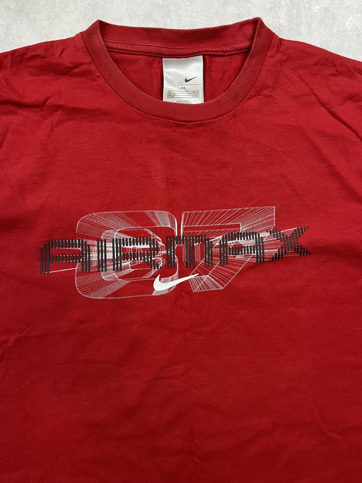 Nike × Vintage 90s Nike Air Max Vintage Y2K Oversized Retro Tee T-Shirt Size US XL / EU 56 / 4 - 2 Thumbnail