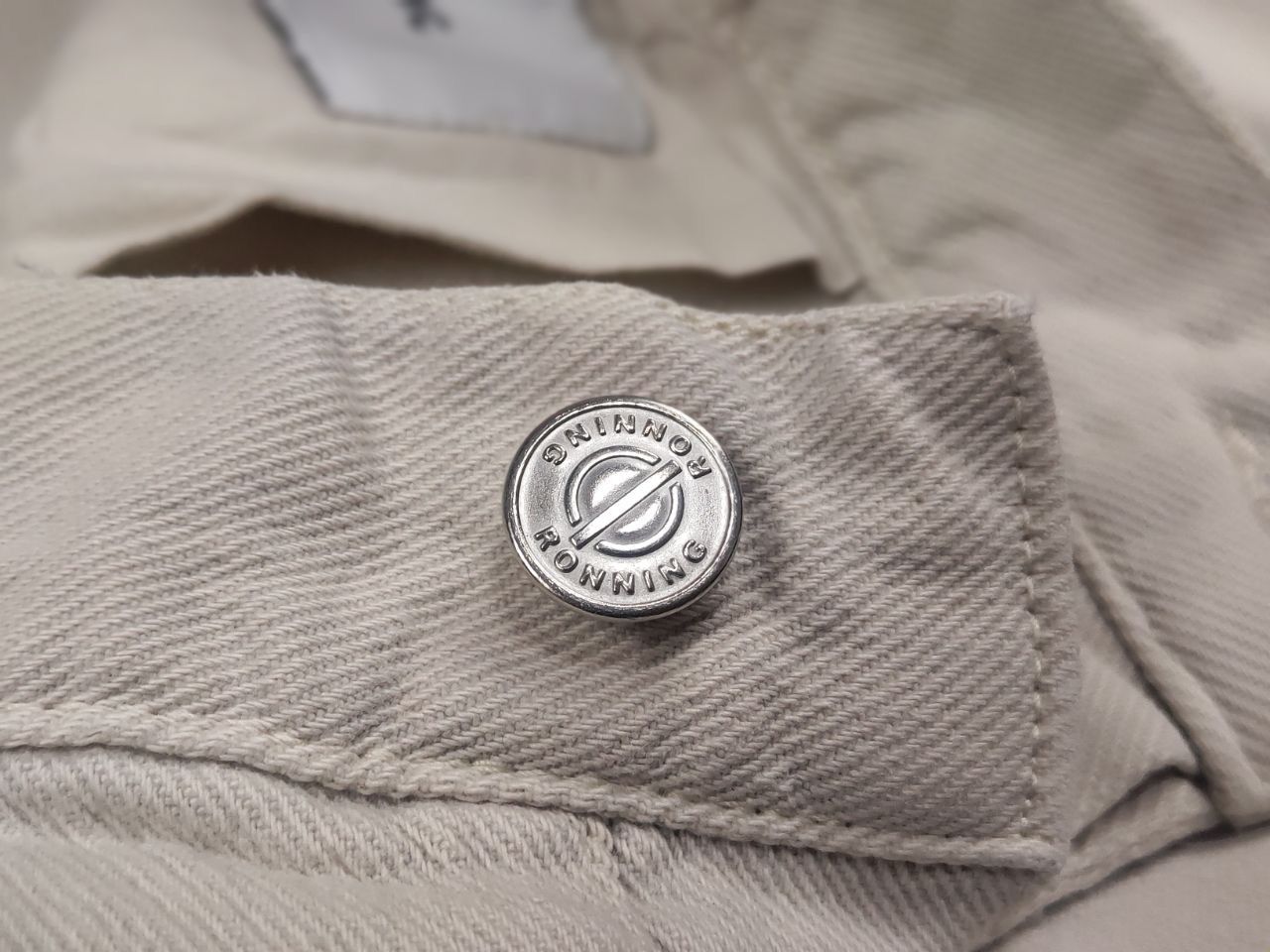 Ronning Ronning Portugal Design Casual beige Denim Jeans Loose Fit Size US 30 / EU 46 - 11 Thumbnail