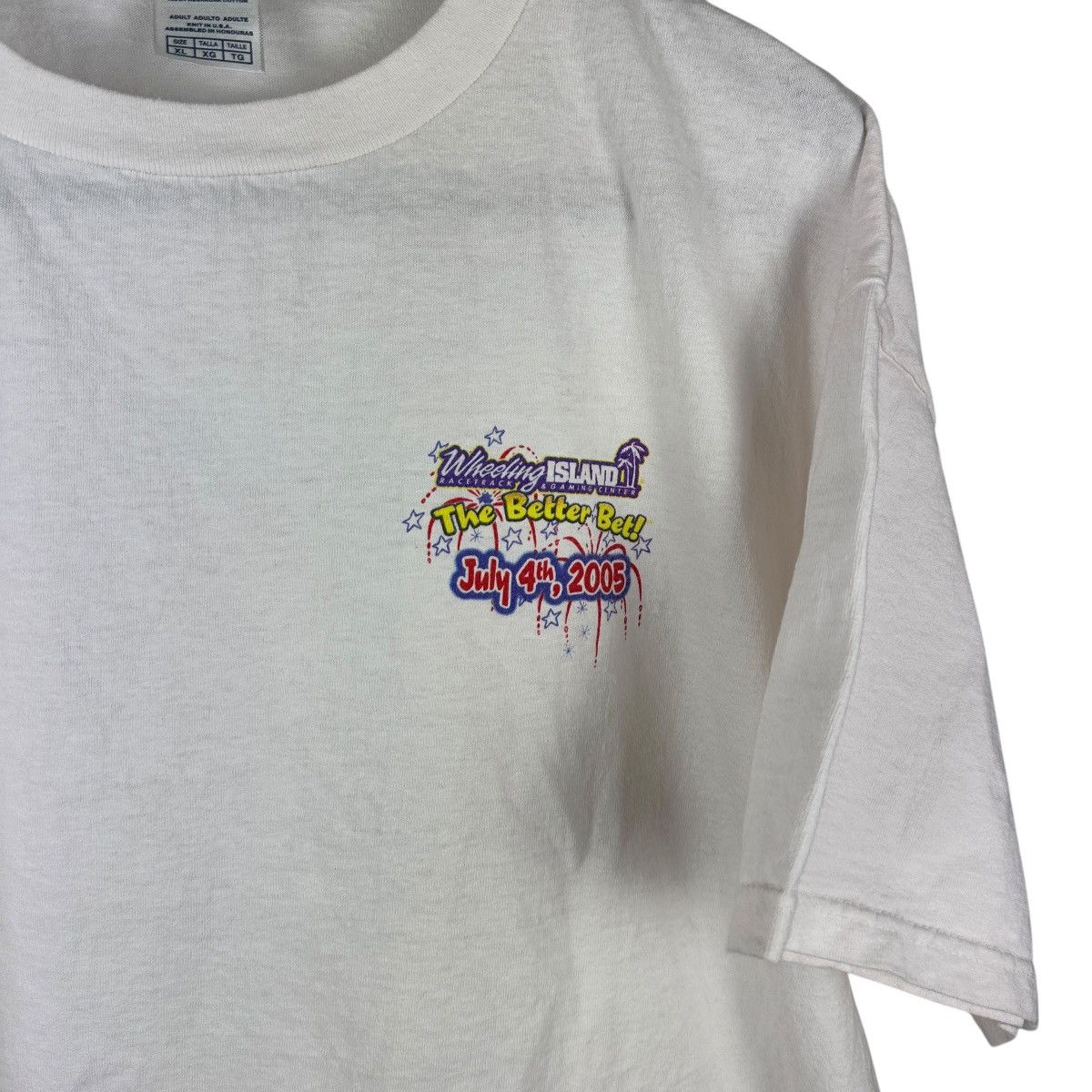 Vintage Vintage Y2K Wheeling Island Racetrack Casino Shirt Size US XL / EU 56 / 4 - 3 Thumbnail