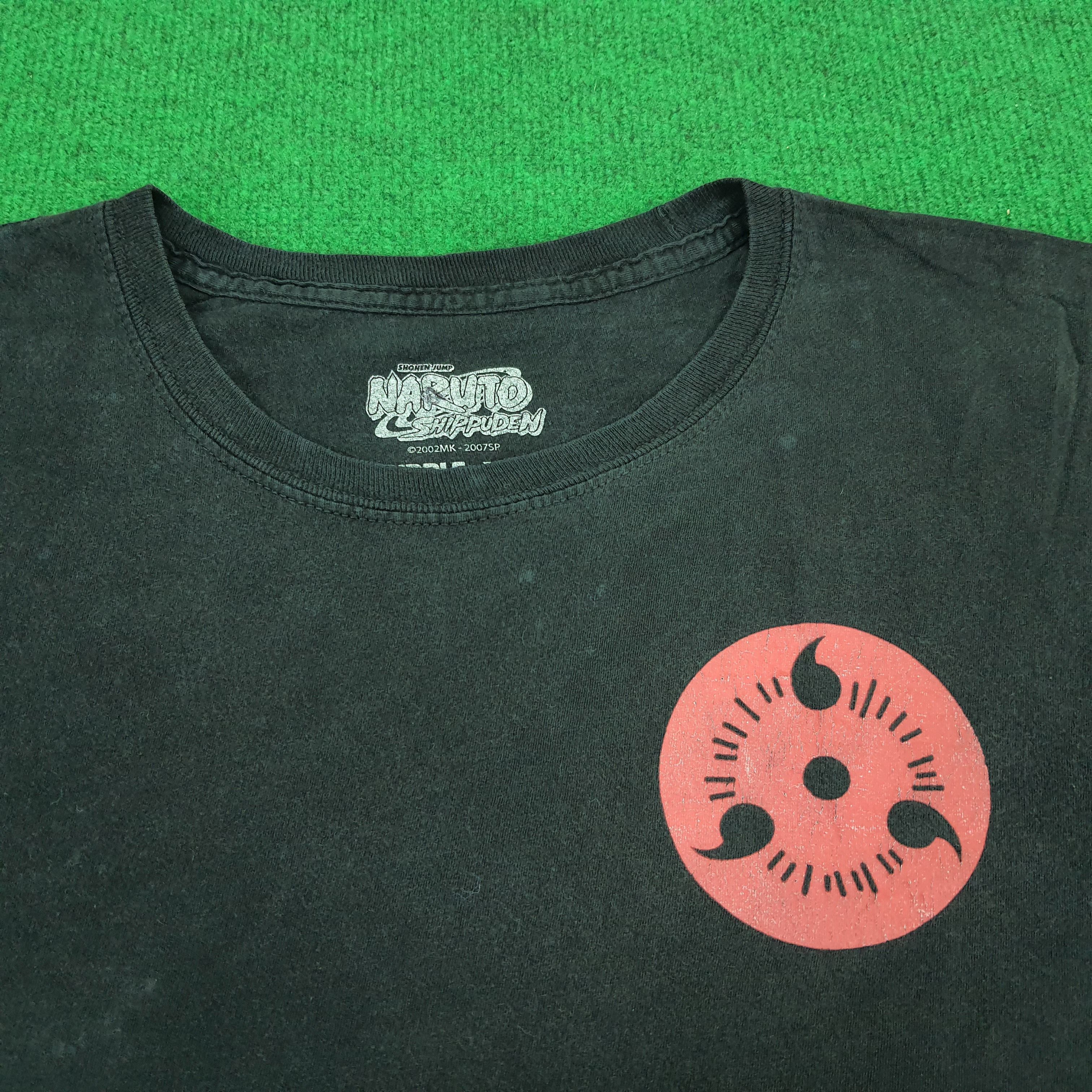 Vintage Vintage Anime Naruto Shippuden Uchiha Sasuke T-shirt Size US XXL / EU 58 / 5 - 4 Thumbnail