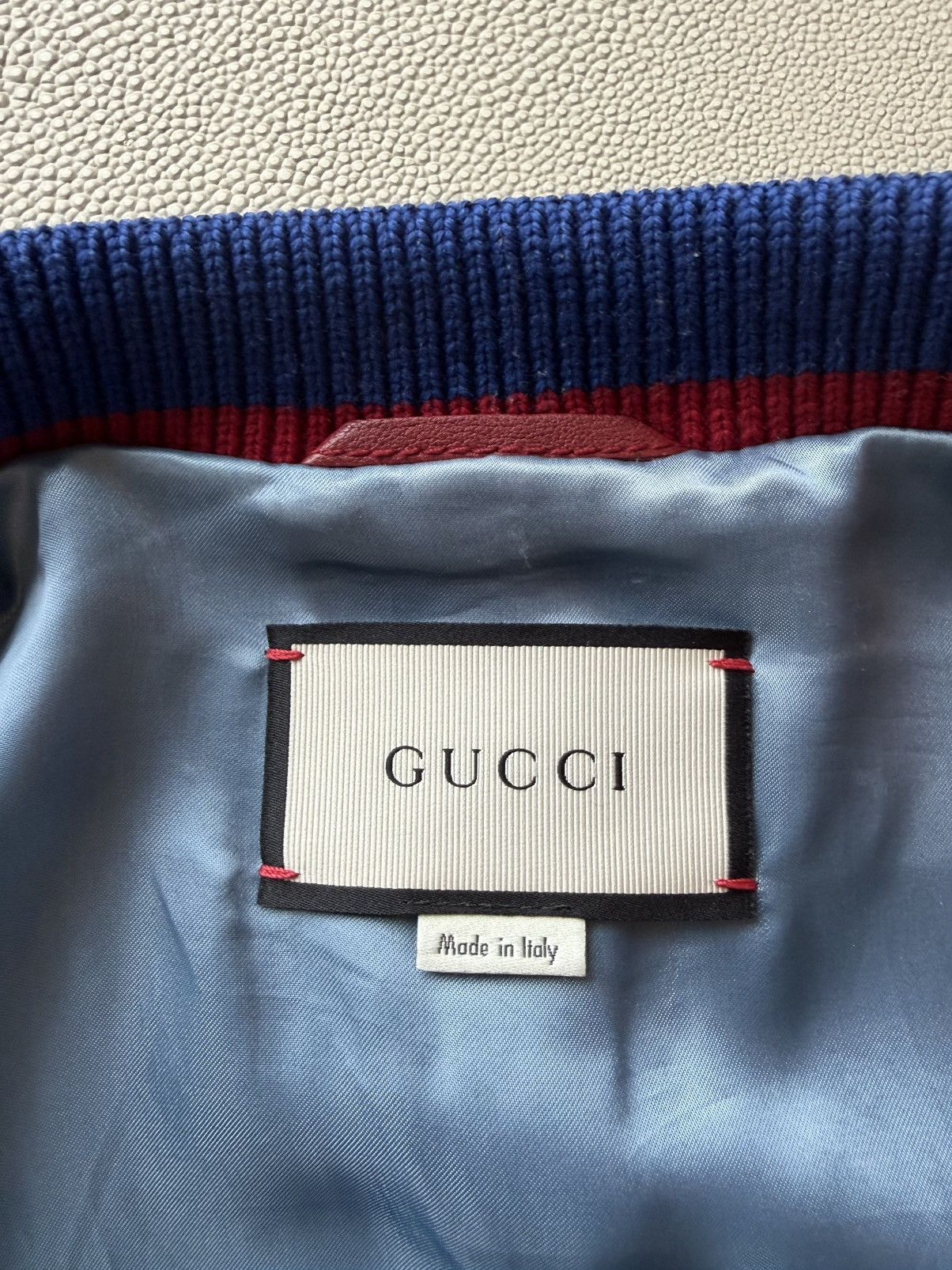 Gucci Gucci Blind For Love Leather Jacket Size US L / EU 52-54 / 3 - 9 Thumbnail