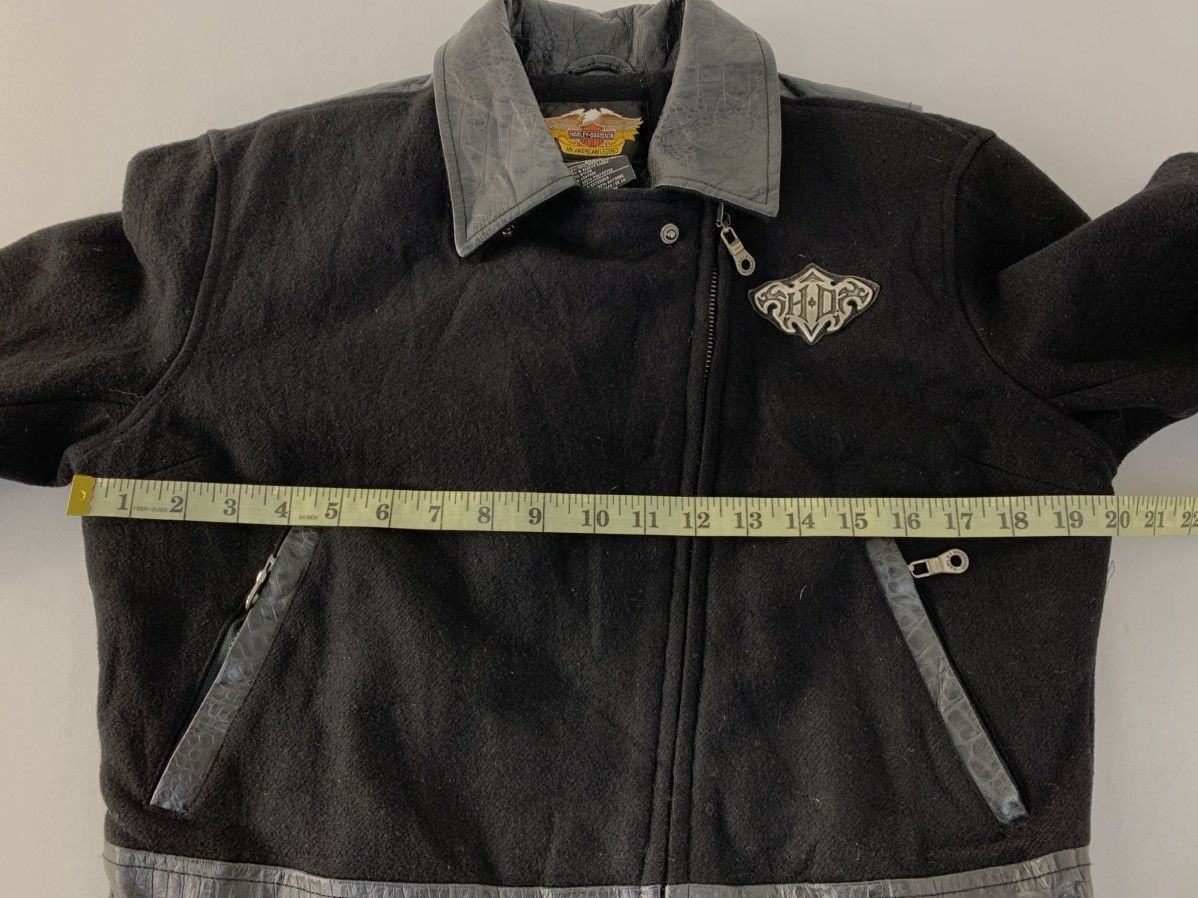 Harley Davidson Harley Davidson Biker Outer Leather Side Zip Quilt Inner Size US S / EU 44-46 / 1 - 14 Thumbnail