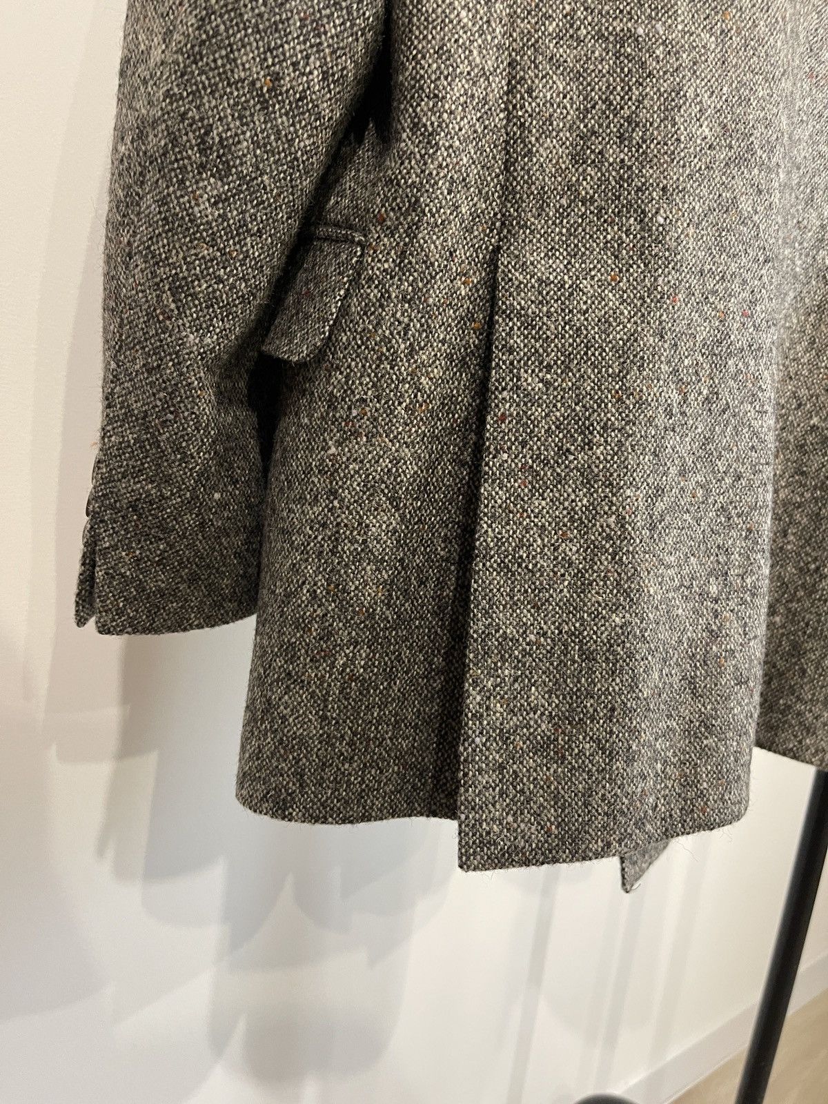 Vintage Senza Limiti Double Breasted Wool Tweed Blazer 42R Size 42R - 7 Thumbnail