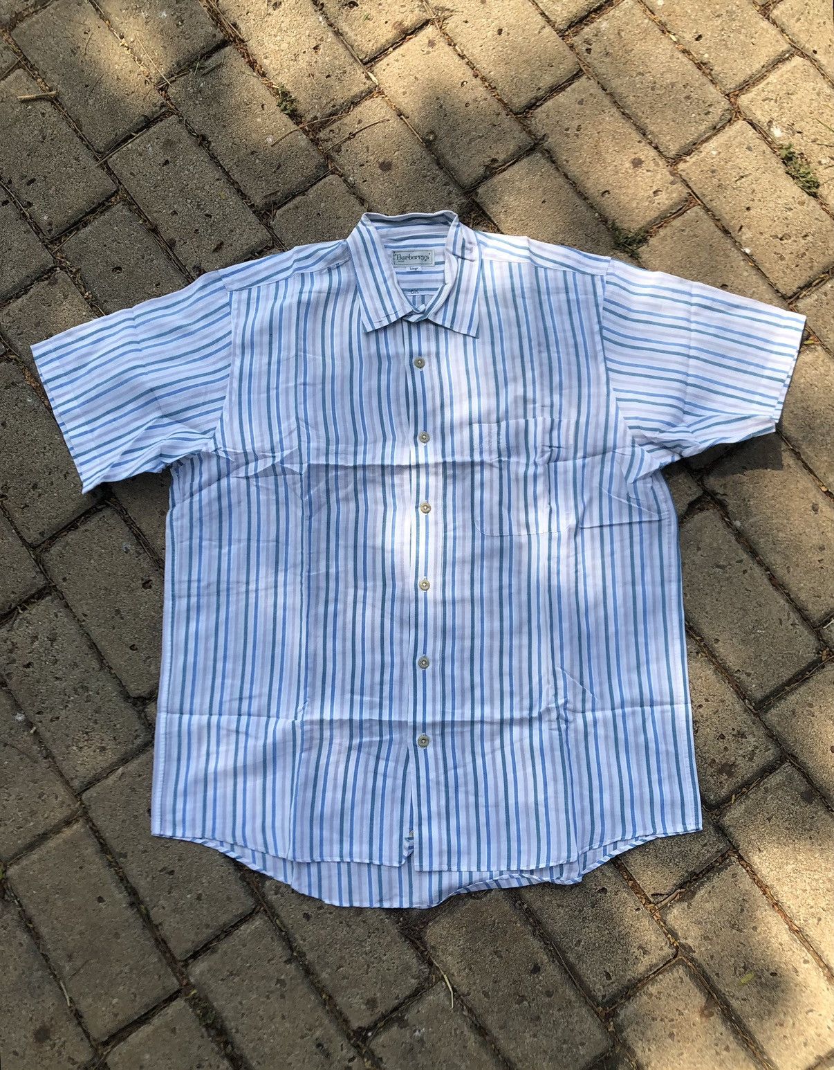 Burberry × Japanese Brand × Vintage Burberrys shirt vintage Size US L / EU 52-54 / 3 - 1 Thumbnail