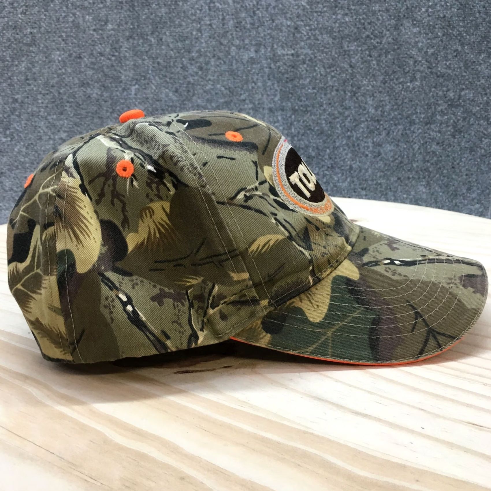 Vintage Nike Shirt Hat Mens One Size Green Camouflage Adjustable Embroidered Baseball Cap Size ONE SIZE - 5 Thumbnail