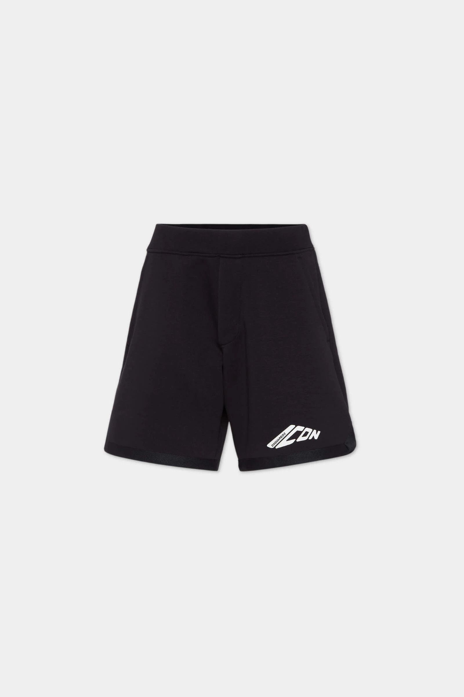 Dsquared2 o1mle0126 Icon New Generation Big Boxer Sweat Short in Black Size US 34 / EU 50 - 1 Thumbnail