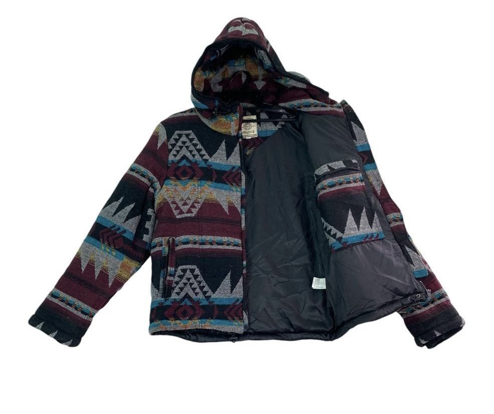 Japanese Brand Vtg Local Motion retro native art navajo actec warm jacket Size US M / EU 48-50 / 2 - 1 Thumbnail