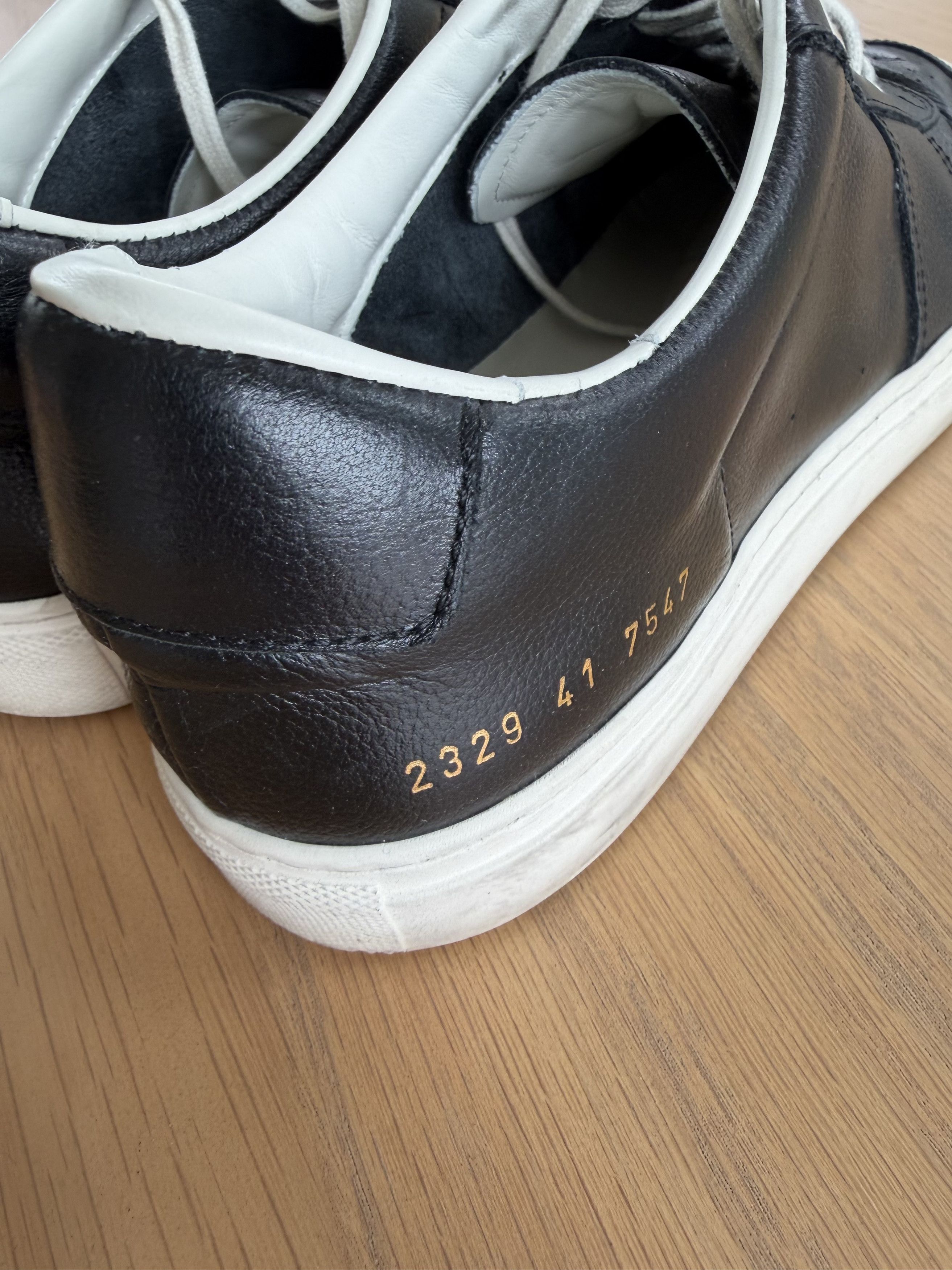 Common Projects Common Projects BBall Low – Black / White Sole – Size 41 Size US 8 / EU 41 - 5 Thumbnail