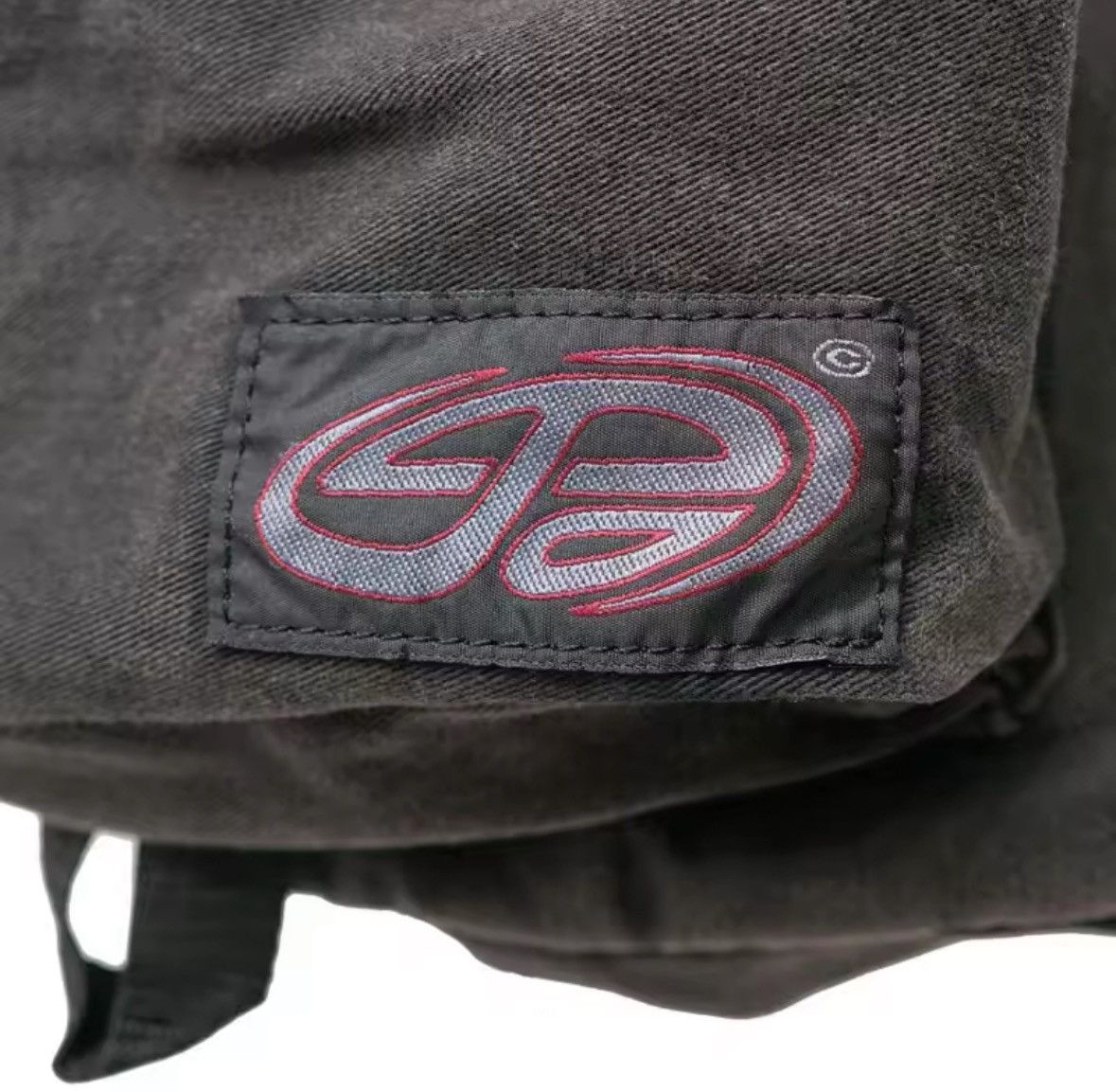 Japanese Brand Denim Y2k Backpack Women Streetwear Embroidery Letter Size ONE SIZE - 6 Thumbnail