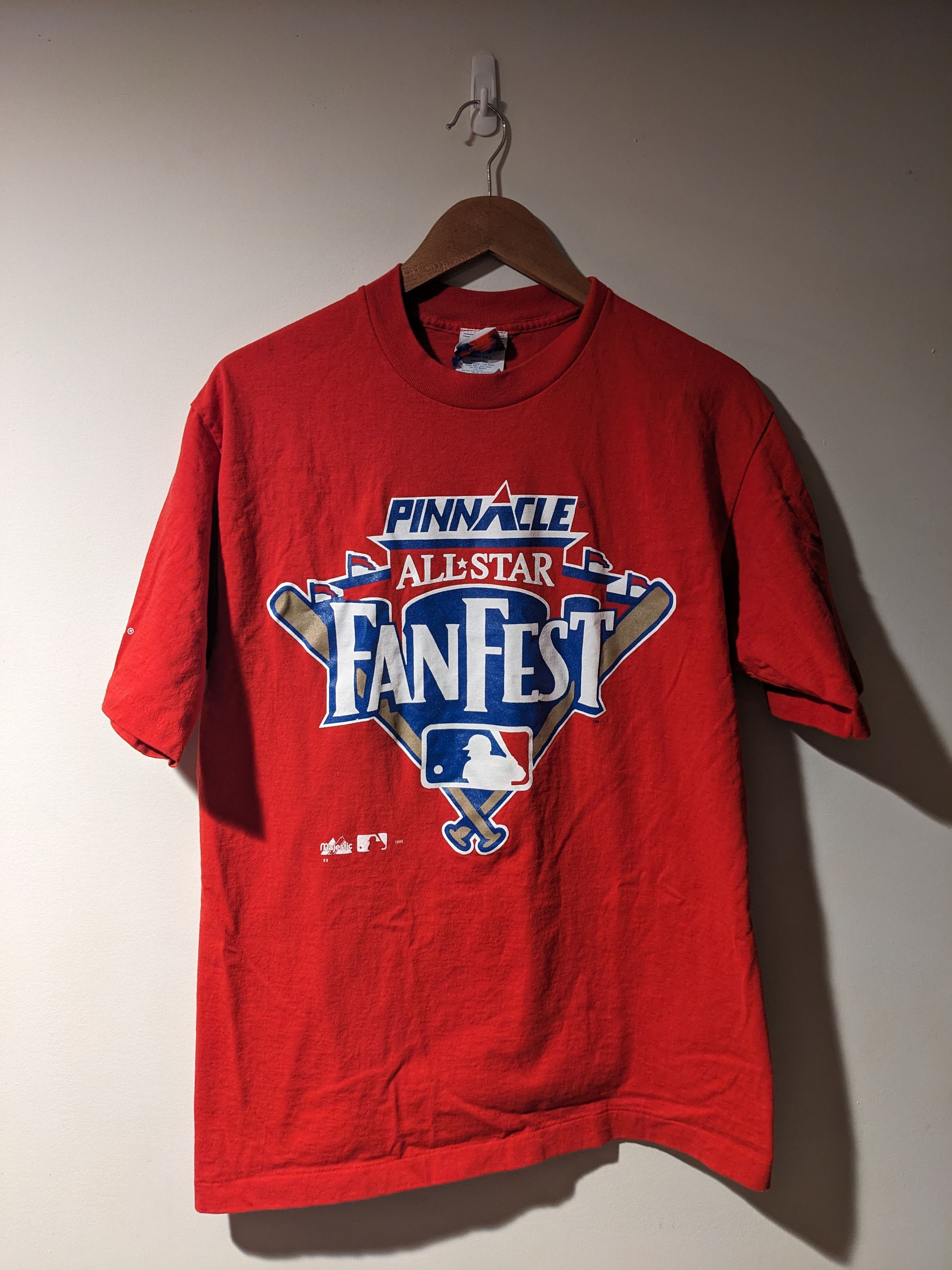 MLB × Vintage Vintage 1996 Phillies Fan Fest All Star Pinnacle T-Shirt Size US L / EU 52-54 / 3 - 1 Thumbnail