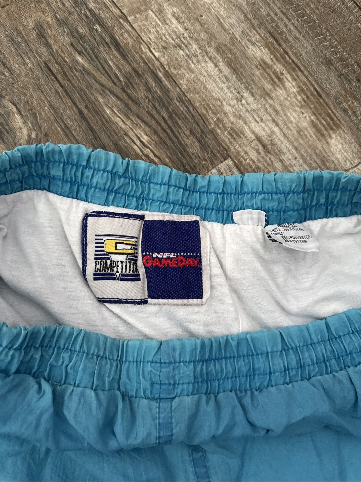 Vintage Vintage North Carolina Panthers windbreaker track pants Size US 31 - 3 Thumbnail