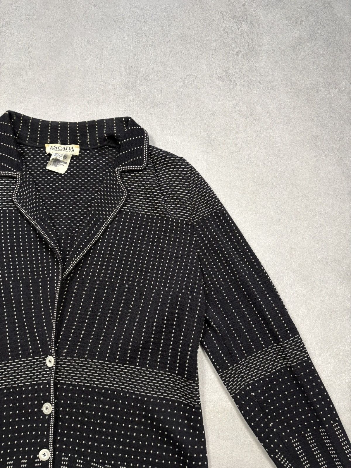 Escada Vintage 90s Escada Margaretha Ley Coat Archive Jacket EU 44 Size M / US 6-8 / IT 42-44 - 4 Thumbnail