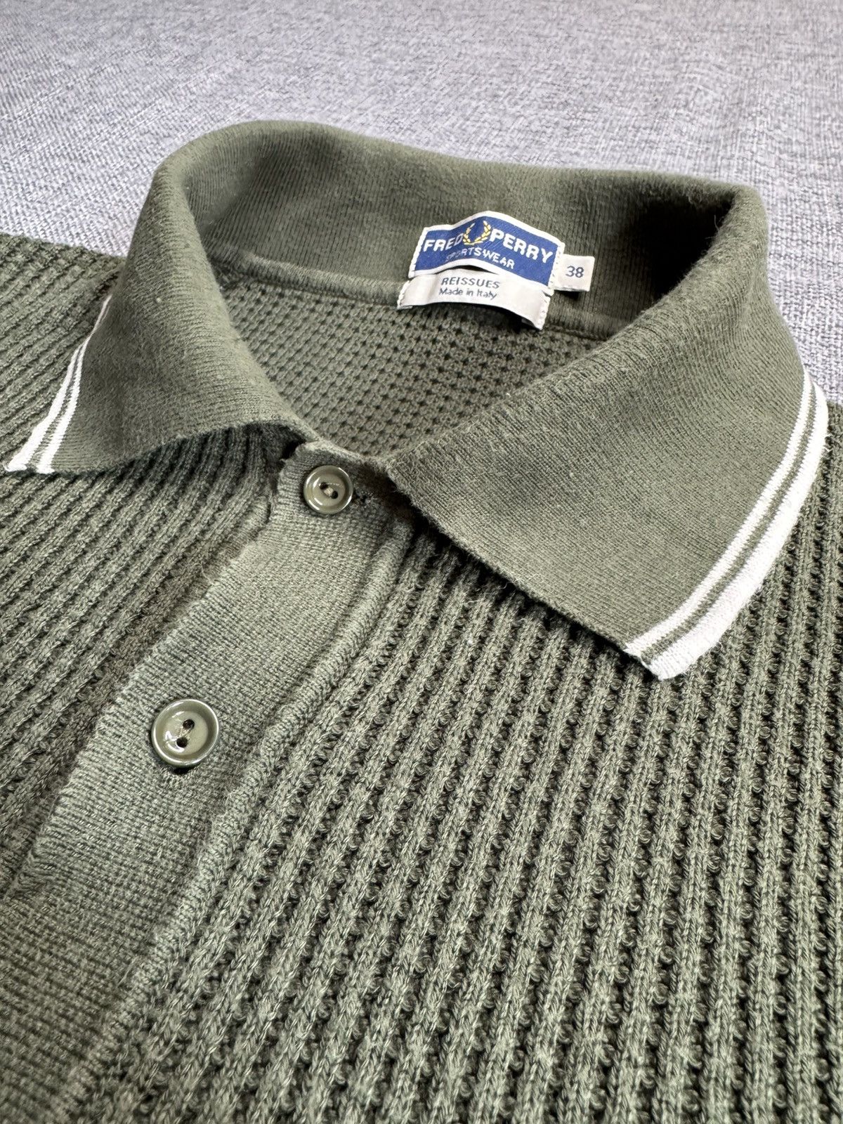 Fred Perry Vintage Fred Perry Reissues Collar T-Shirt made in Italy Size US XS / EU 42 / 0 - 7 Thumbnail