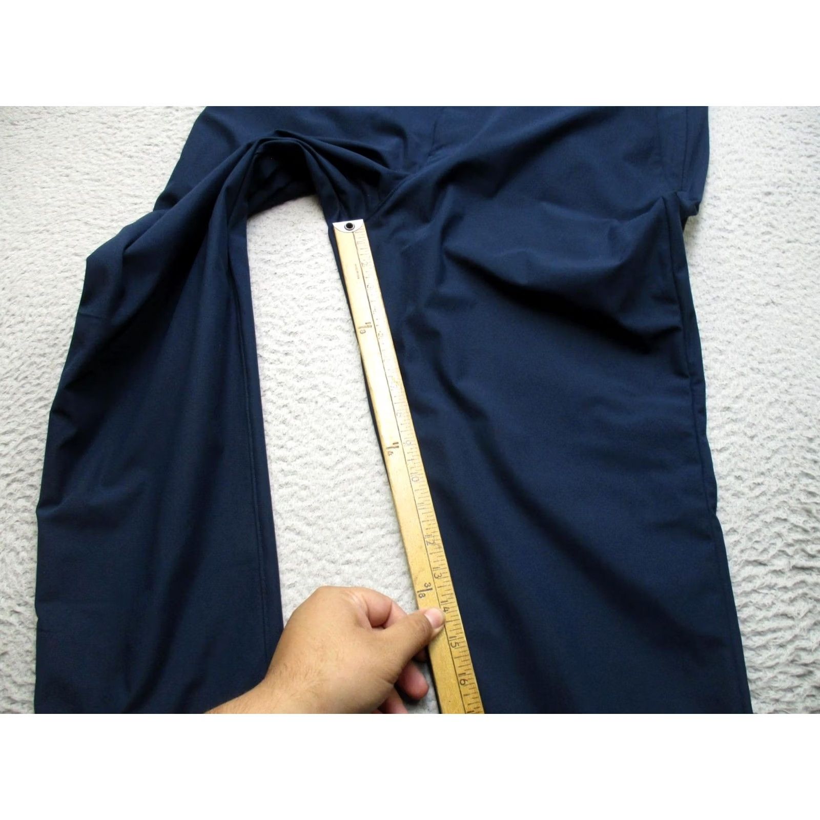 Lululemon Lululemon Pants Mens 33 Blue Woven Stretch Khakis Pockets Casual Straight Leg Size US 33 - 6 Thumbnail