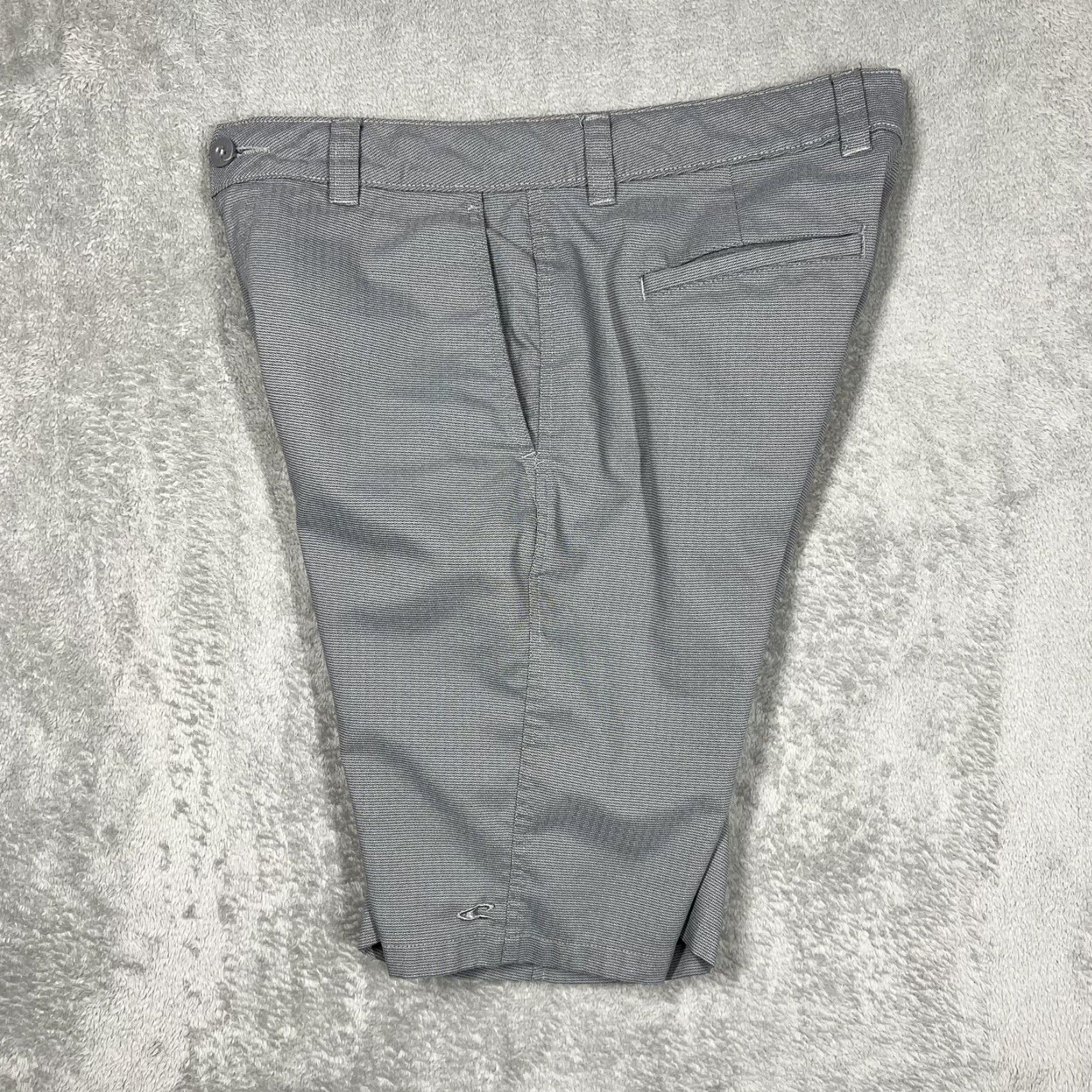 O'Neill O'Neill Chino Shorts Mens 30 Gray Relaxed 9” Inseam Cotton Woven Casual Flat Front Modern Classic Boys? Size US 30 / EU 46 - 4 Thumbnail