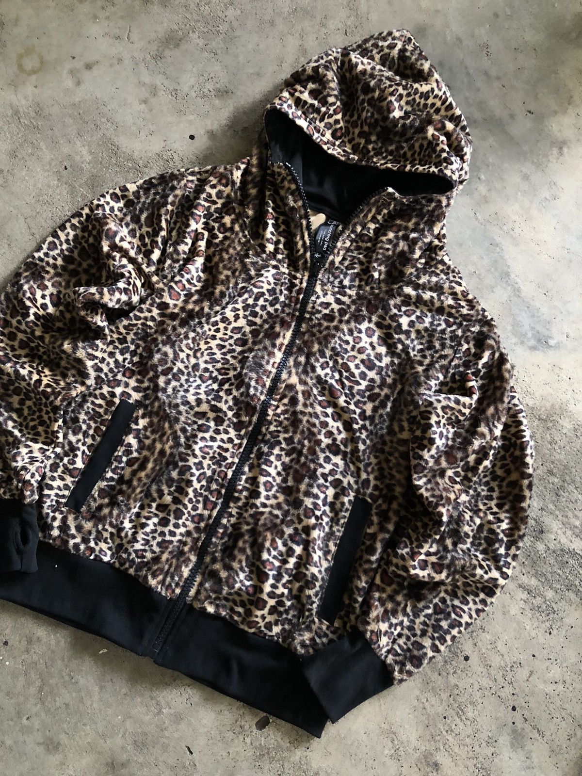 If Six Was Nine JAPANESE LAUNCHING PAD LEOPARD HOODIE LGBSTYLE Size US M / EU 48-50 / 2 - 2 Thumbnail