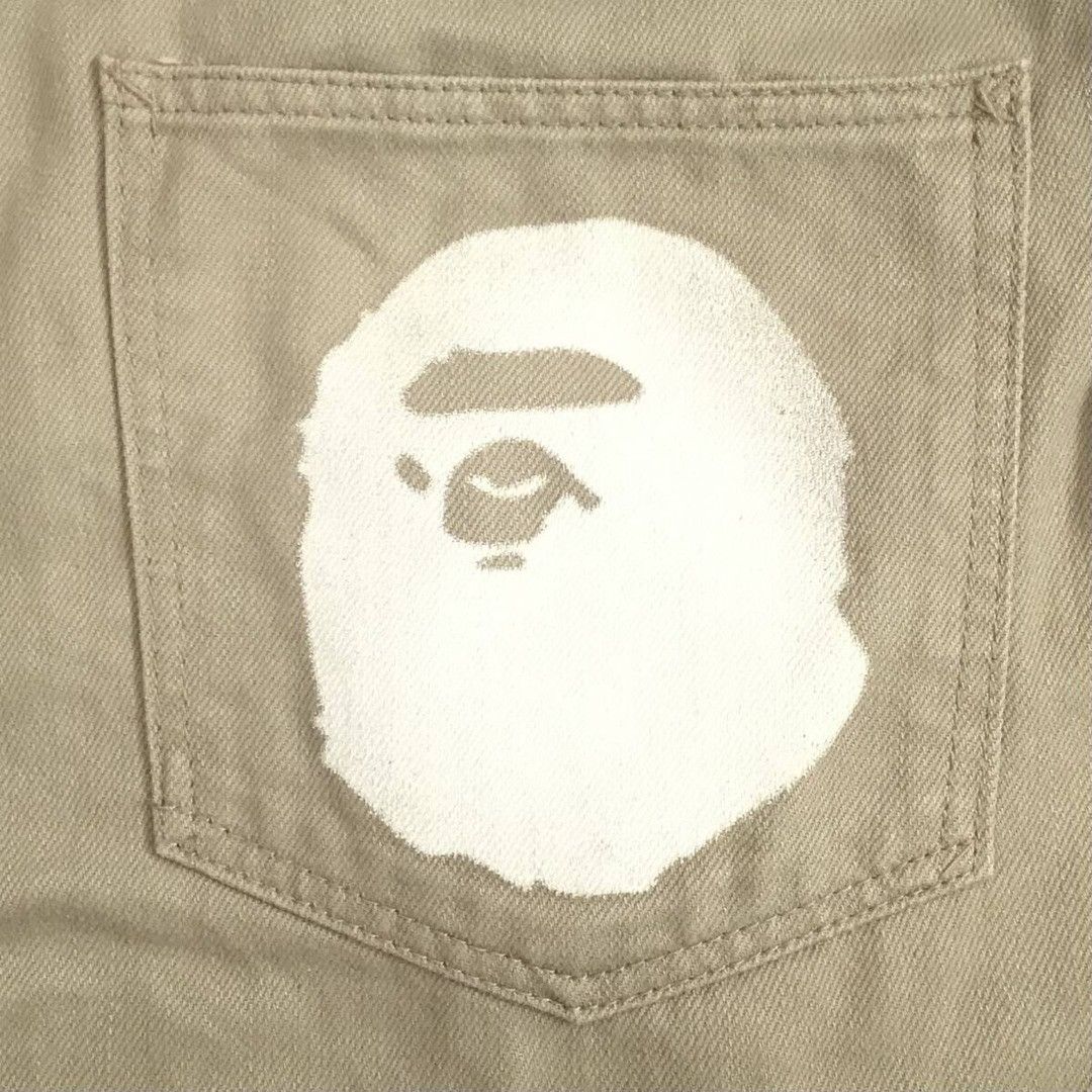 Bape BAPE APE HEAD logo pants a bathing ape NIGO ★size M Size US 32 / EU 48 - 4 Thumbnail