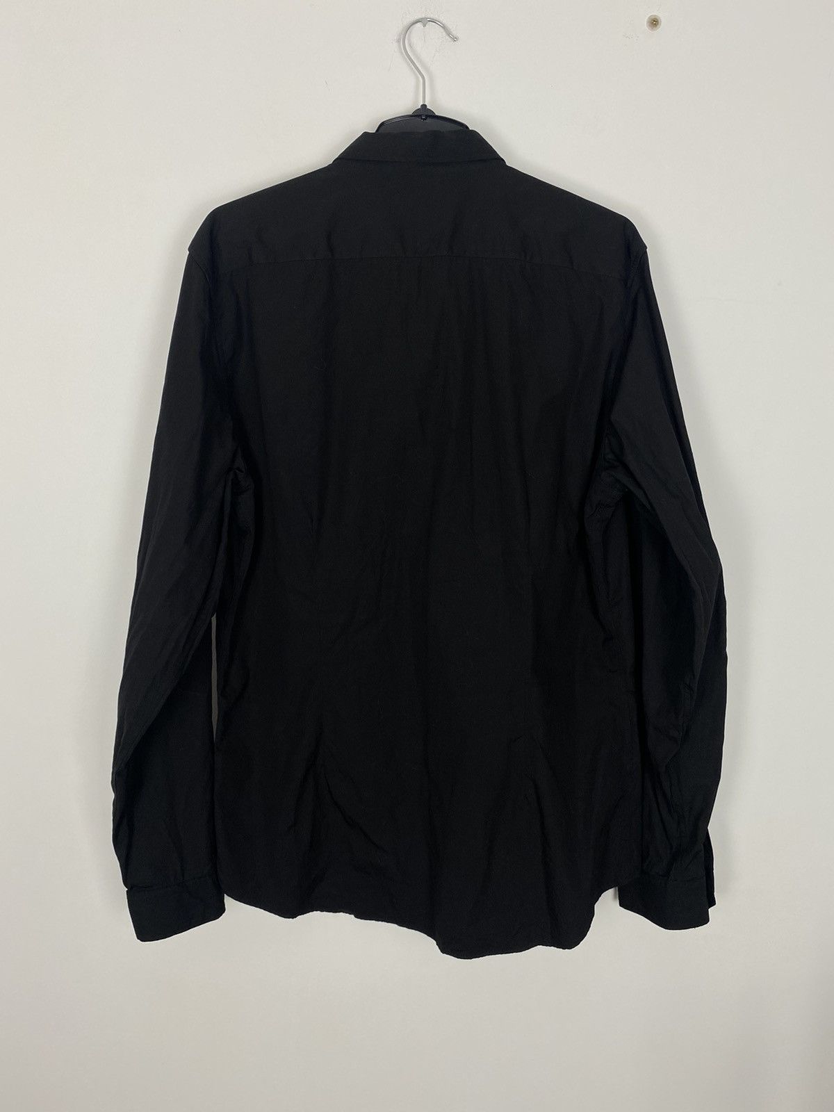 Gucci Gucci Skinny Basic Pocket Shirt Long Sleeved Button up Black Size US XL / EU 56 / 4 - 6 Thumbnail