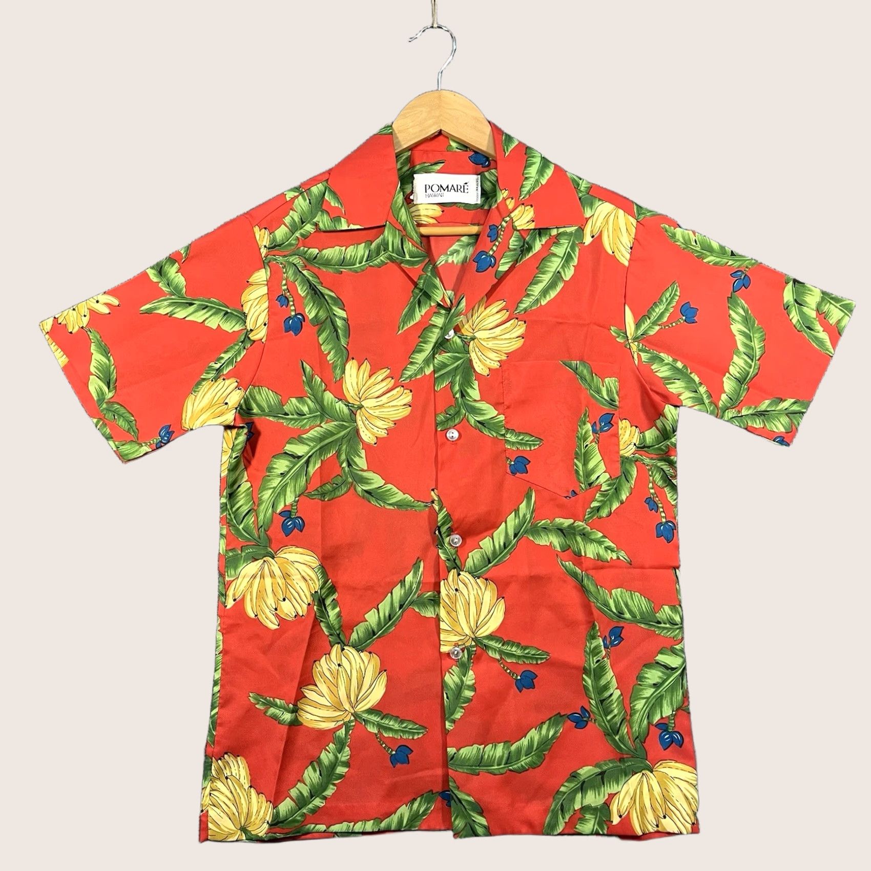 Vintage VINTAGE Pomare Hawaii Shirt Mens M Banana Floral Button Up Aloha 80s Camp Size US M / EU 48-50 / 2 - 1 Thumbnail
