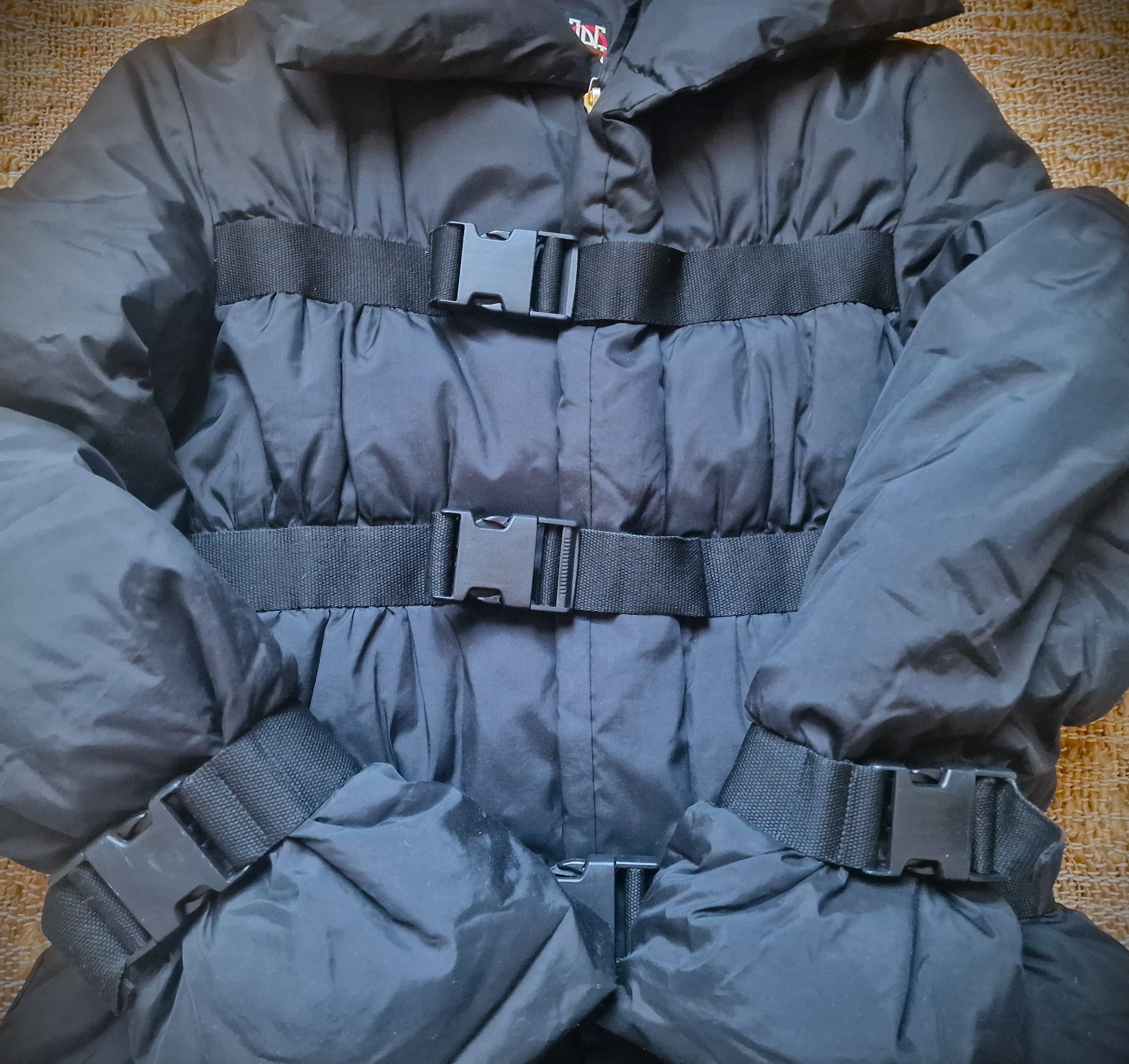 Jean Paul Gaultier Jean Paul Gaultier A/W 2003 Bondage Straps Men Puffer Jacket Size US M / EU 48-50 / 2 - 9 Thumbnail