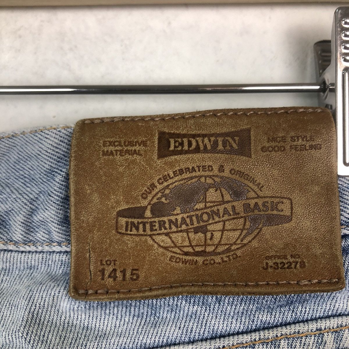 Edwin VINTAGE EDWIN ACID WASH DENIM INTERNATIONAL BASIC CUT Size US 32 / EU 48 - 9 Thumbnail