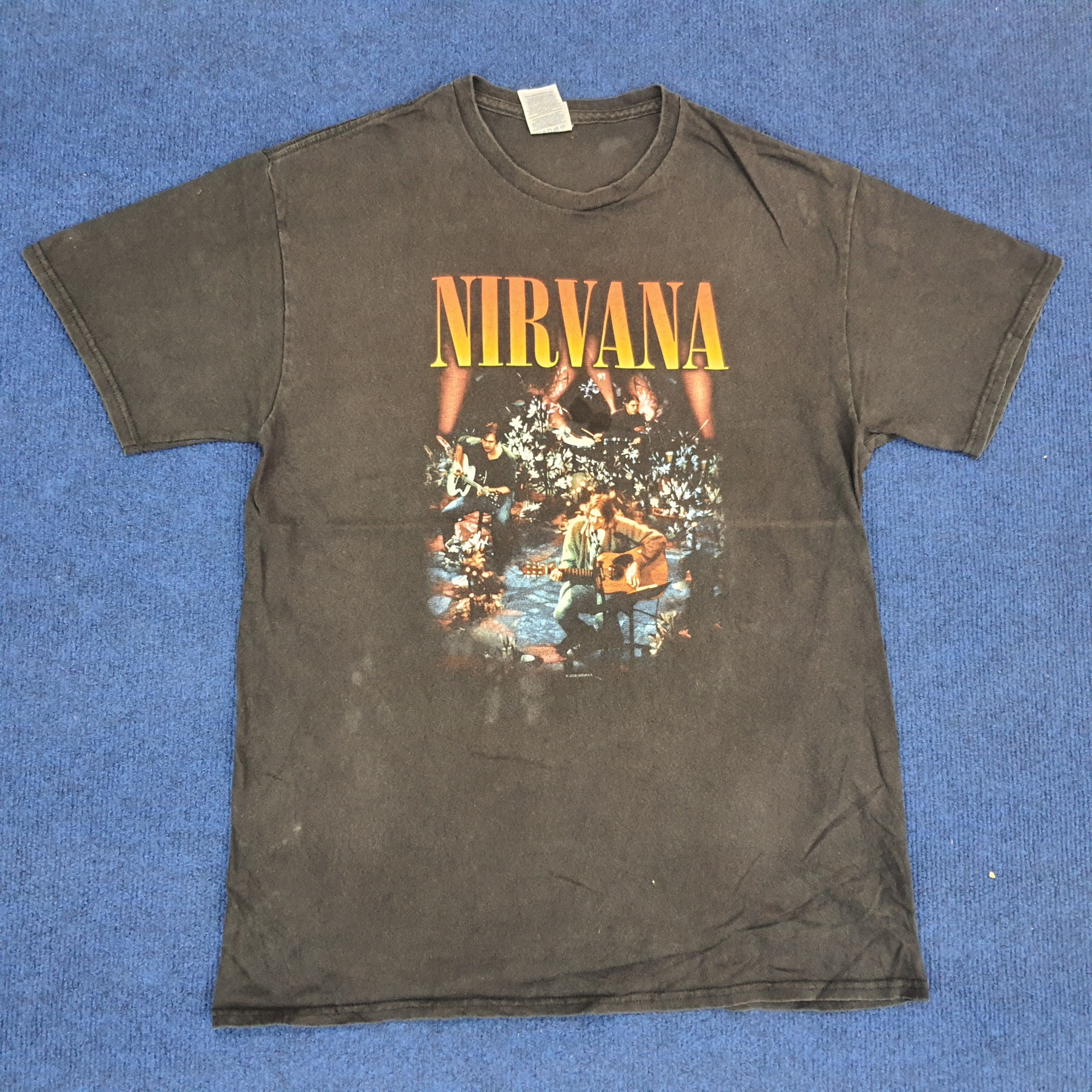 Nirvana × Vintage Vintage NIRVANA Band 2008 T-shirt Size US M / EU 48-50 / 2 - 1 Thumbnail