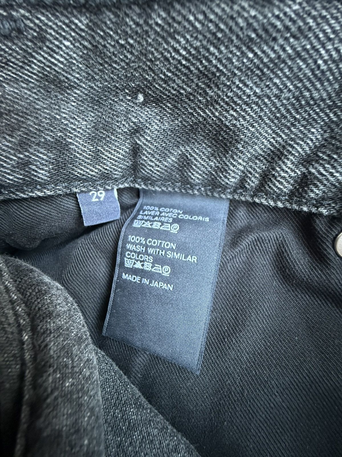 Celine $1.3k FW24 Celine Wesley grey jeans straight loose leg Hedi Size US 29 - 21 Thumbnail