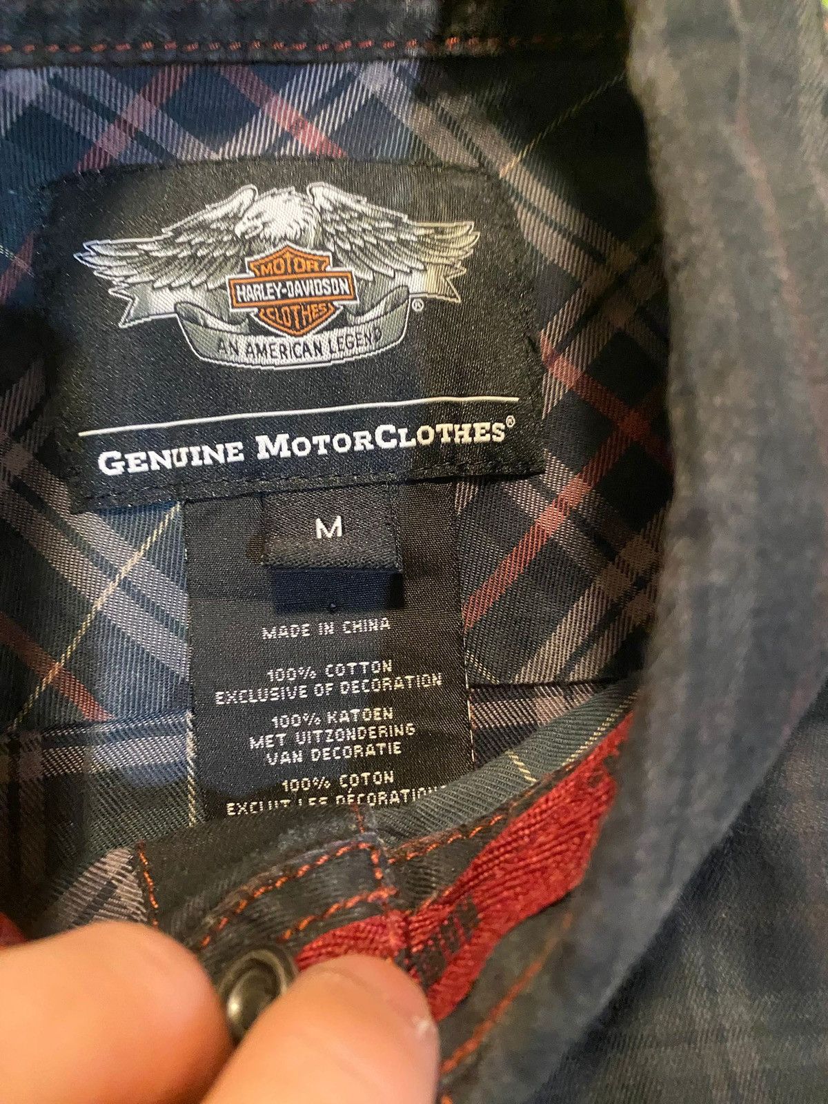 Harley Davidson Harley davidson motorcycle polo collar t shirt size medium Size US M / EU 48-50 / 2 - 5 Thumbnail