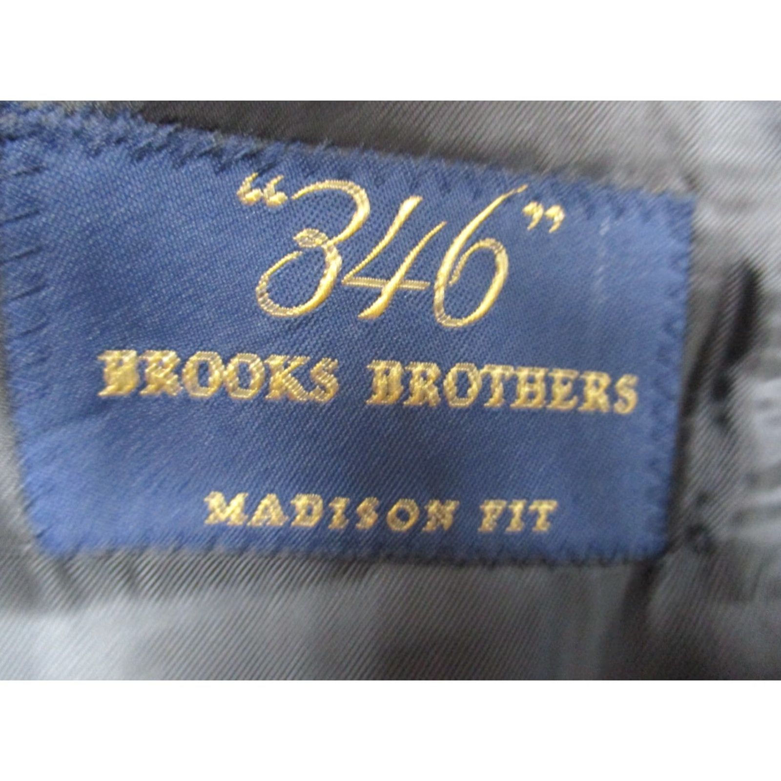 Brooks Brothers VINTAGE Brooks Brothers 346 Jacket 42 Short Madison Fit Wool Gray Plaid Mens Sport Coat Regular Jacket Coats Size US 42 / EU 58 - 3 Thumbnail
