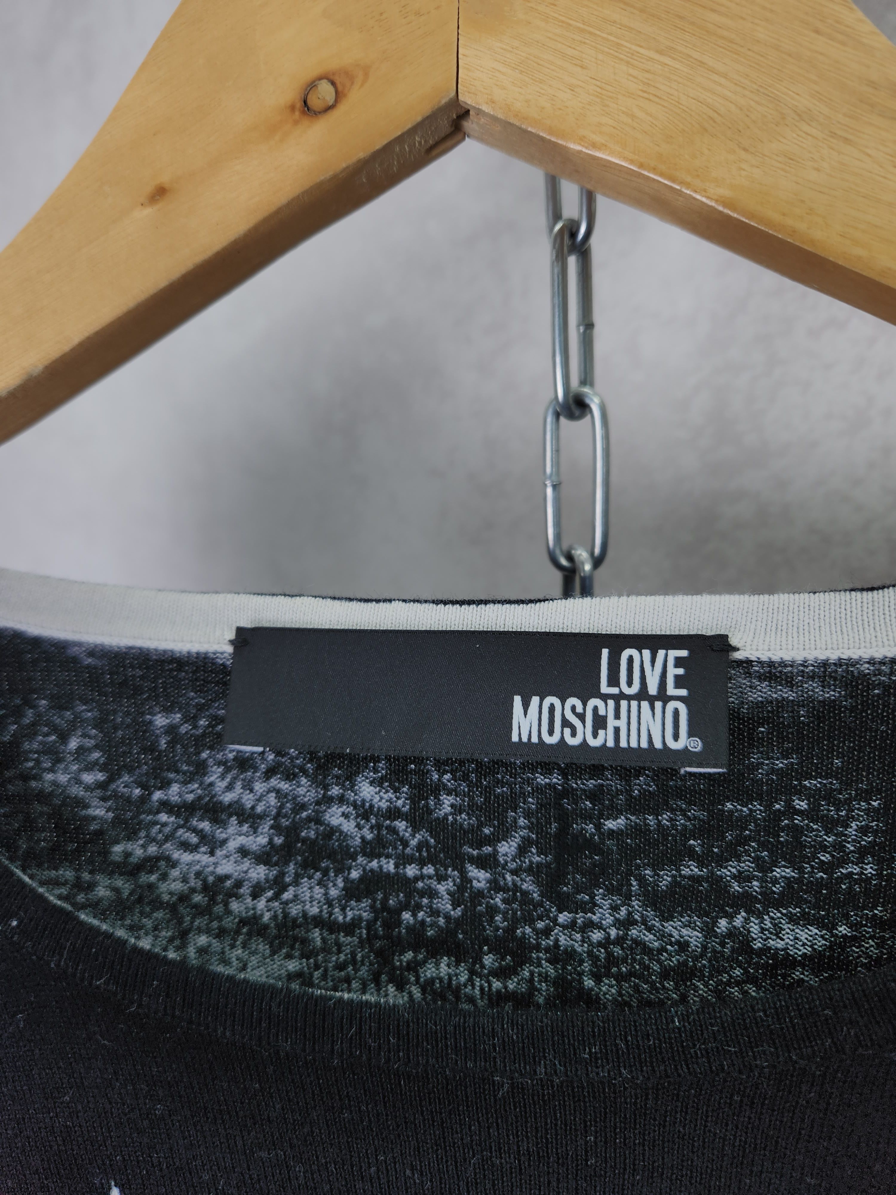 Moschino Love Moschino drops overprint long sleeve cottone size S Size S / US 4 / IT 40 - 8 Thumbnail