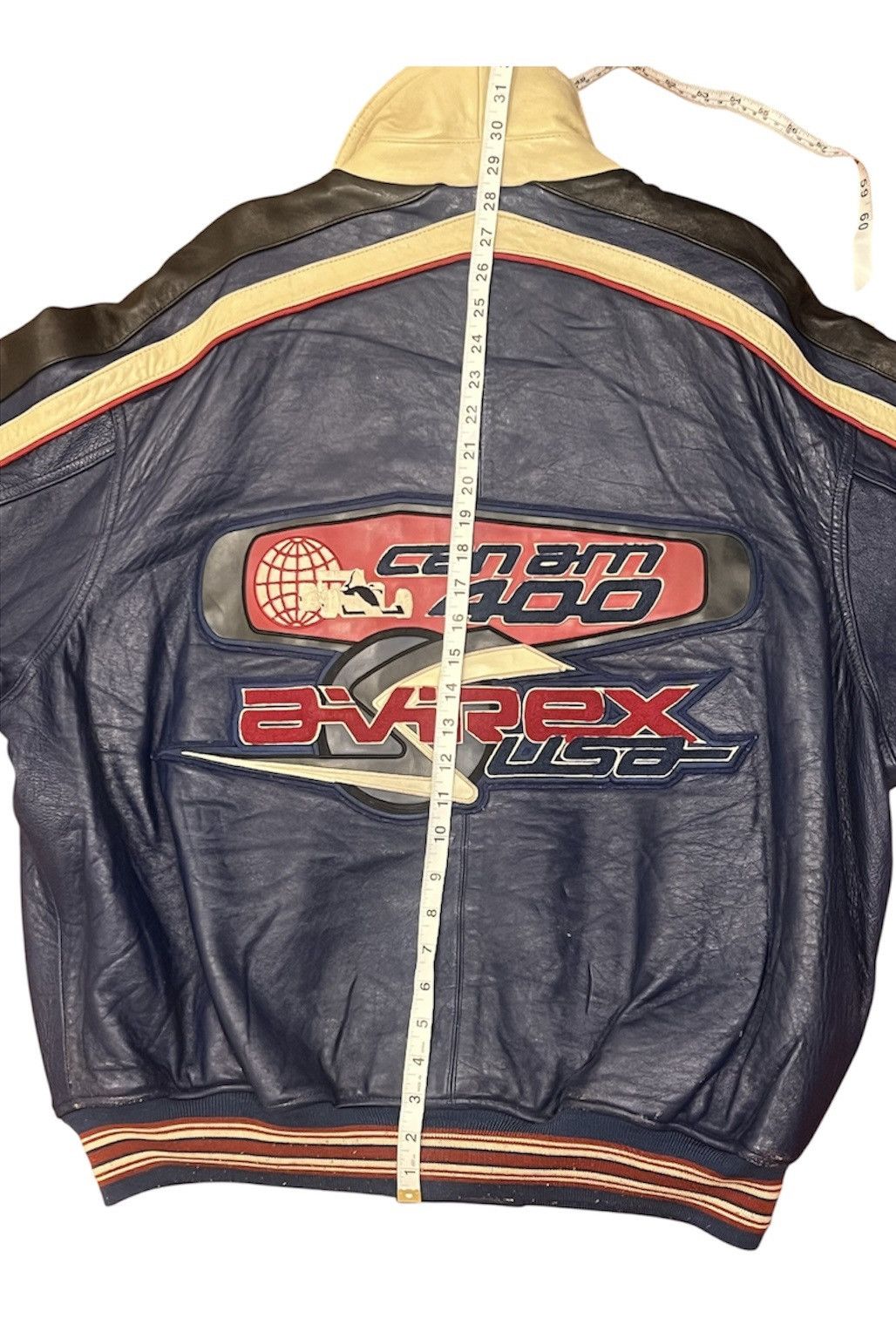 Avirex AVIREX LEATHER JACKET “SPEED CHAMPIONSHIP” Size US XXL / EU 58 / 5 - 14 Thumbnail