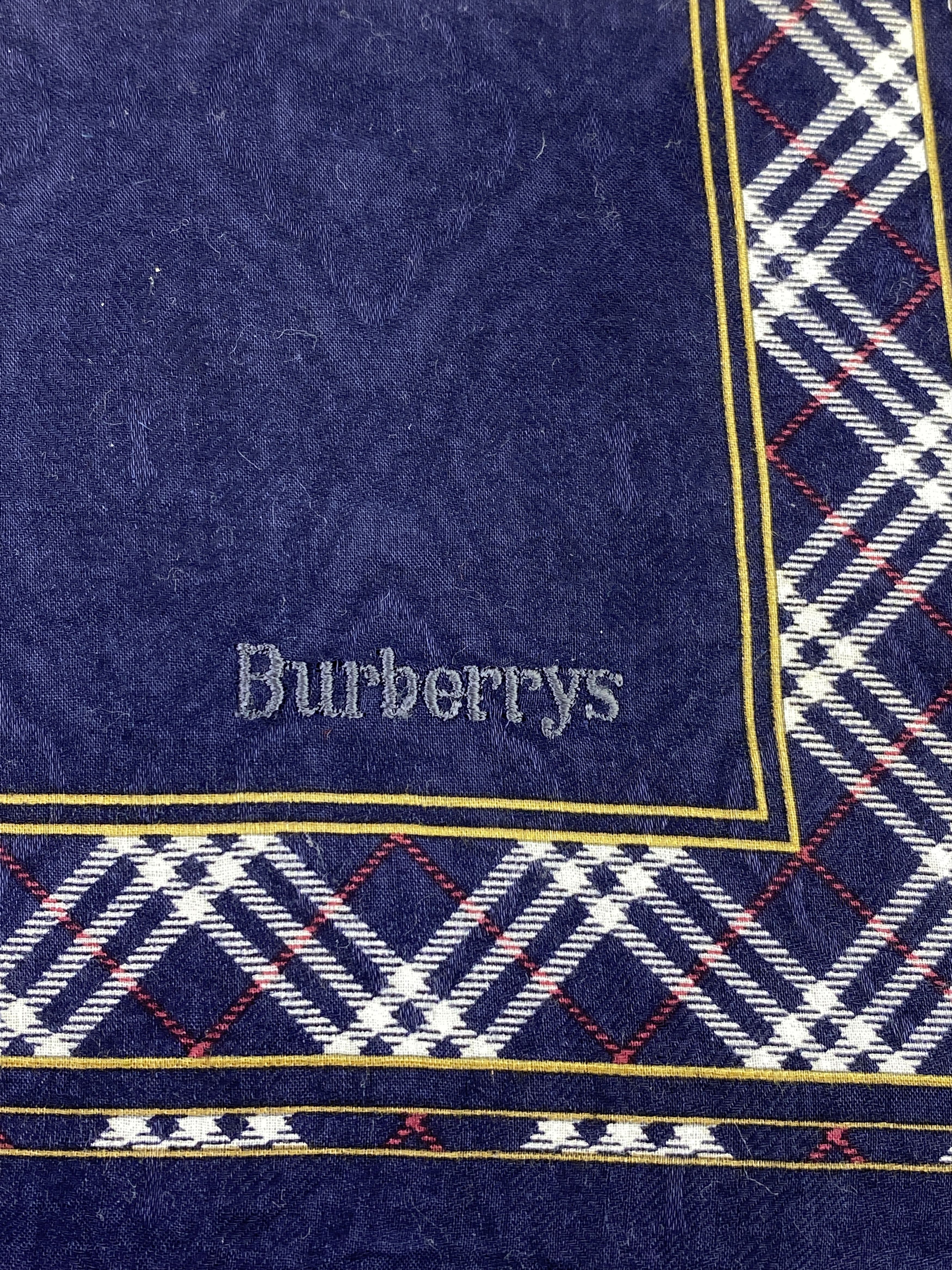 Burberry Vintage Burberry Handkerchief / Neckerchief KT0243 Size ONE SIZE - 7 Thumbnail