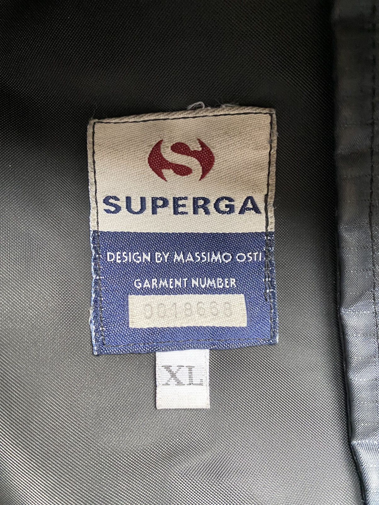 Massimo Osti Superga X Massimo Osti jacket, size XL, blue, used, Size US XL / EU 56 / 4 - 13 Thumbnail