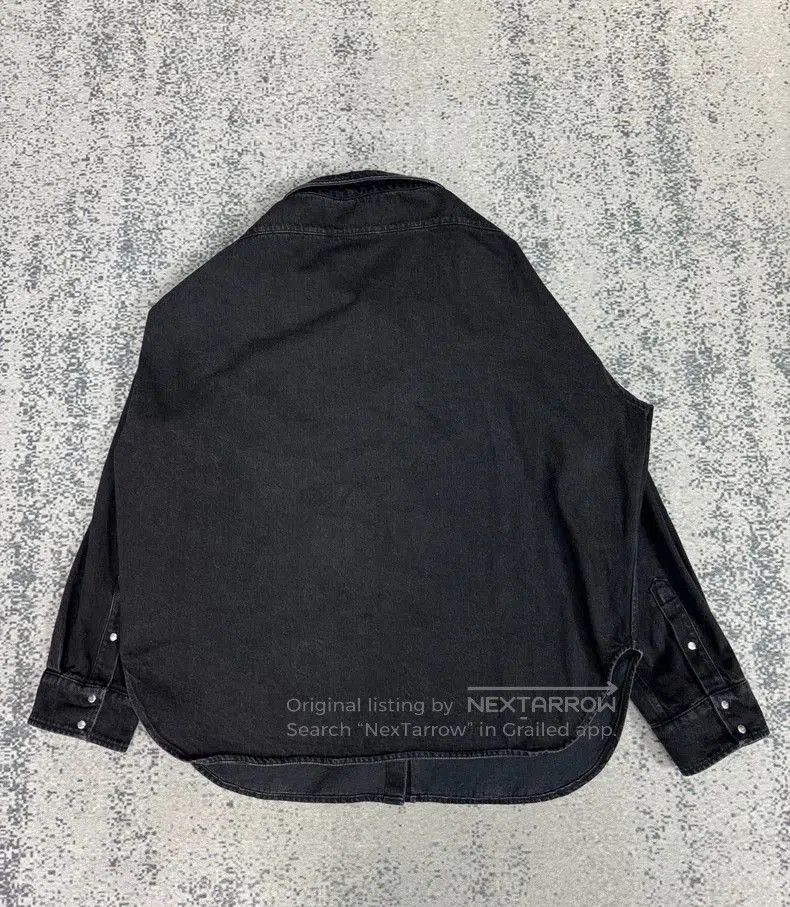 Balenciaga Balenciaga Asymmetric Collar Denim Jacket. Size US XS / EU 42 / 0 - 2 Thumbnail