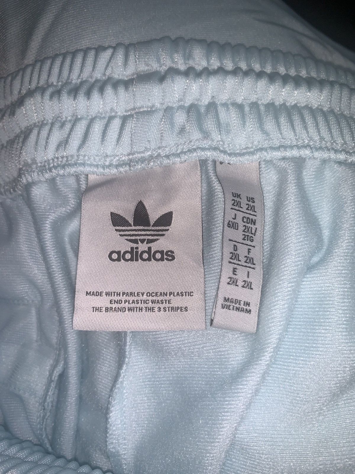Adidas Adidas Originals Parley Firebird Track Pants Blue Trefoil Size US 42 / EU 58 - 15 Thumbnail