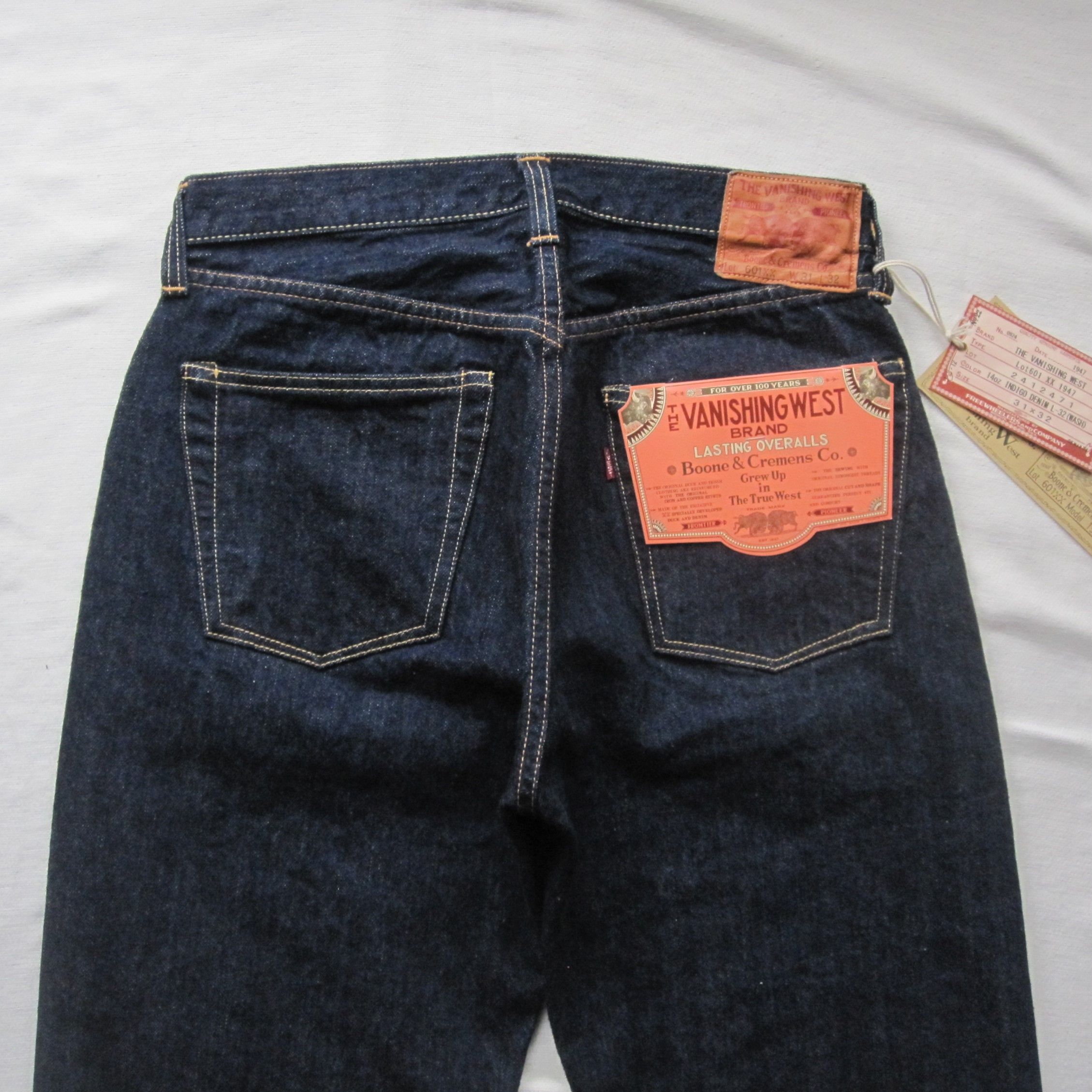 “Lot 601XX 1947 DENIM PANTS