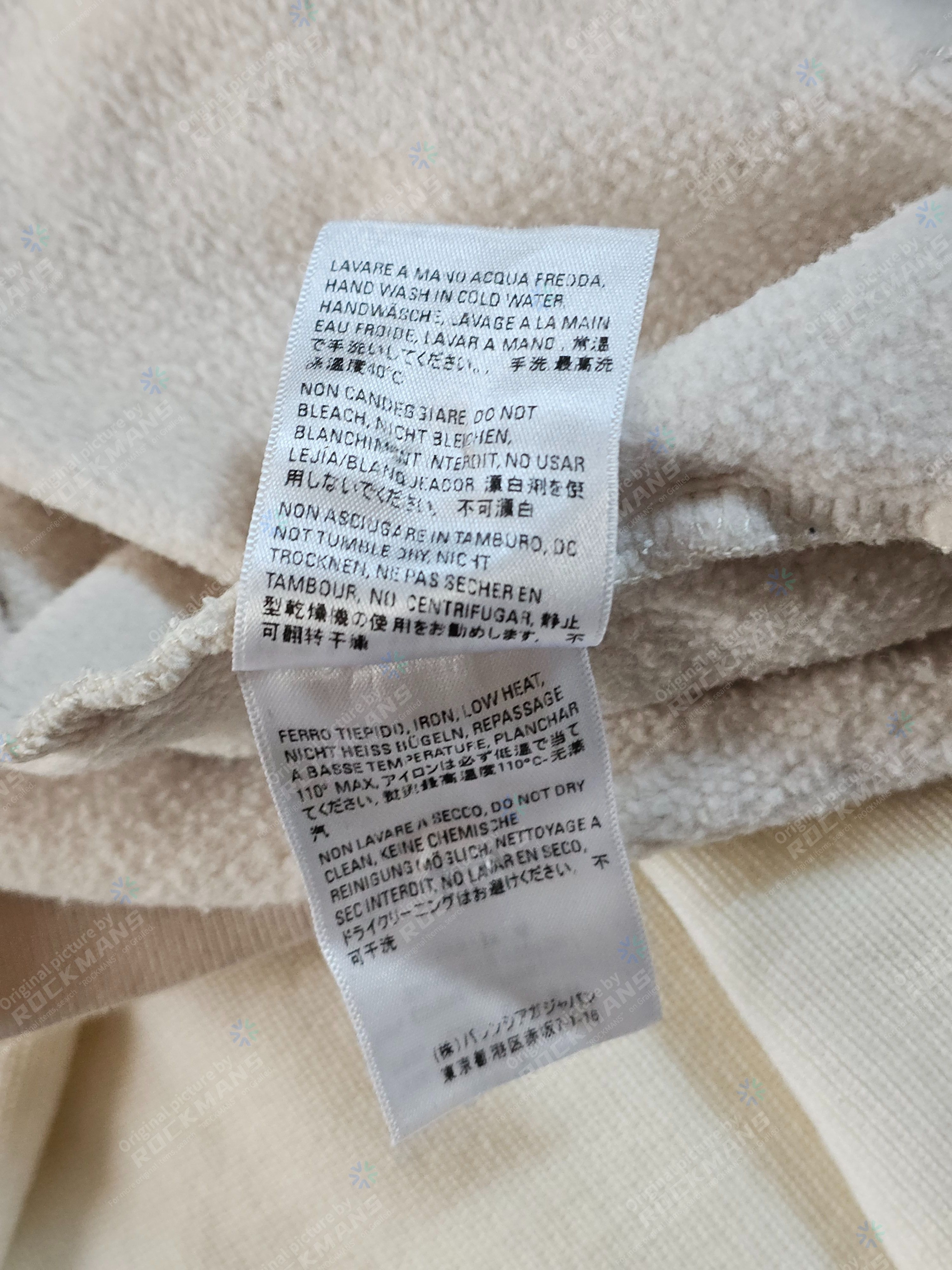 Balenciaga Balenciaga Unisex Beige Hoodie/Sweatshirts Size XXS Size XXS / US 00 / IT 34 - 9 Thumbnail
