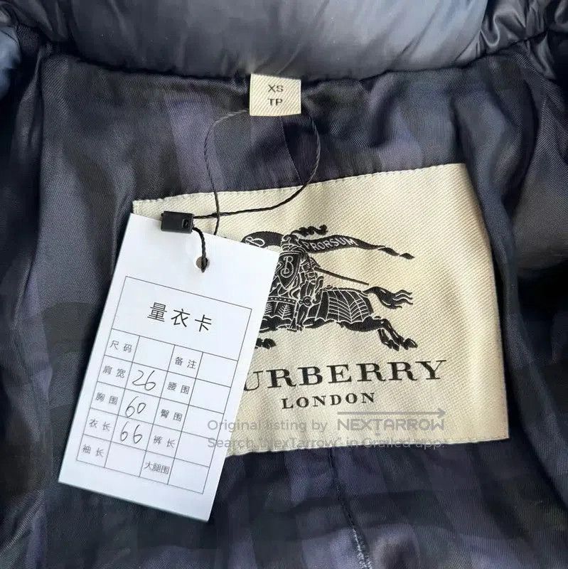 Burberry Burberry Black Women's Cotton Puffer Jacket. Size XS / US 0-2 / IT 36-38 - 4 Thumbnail