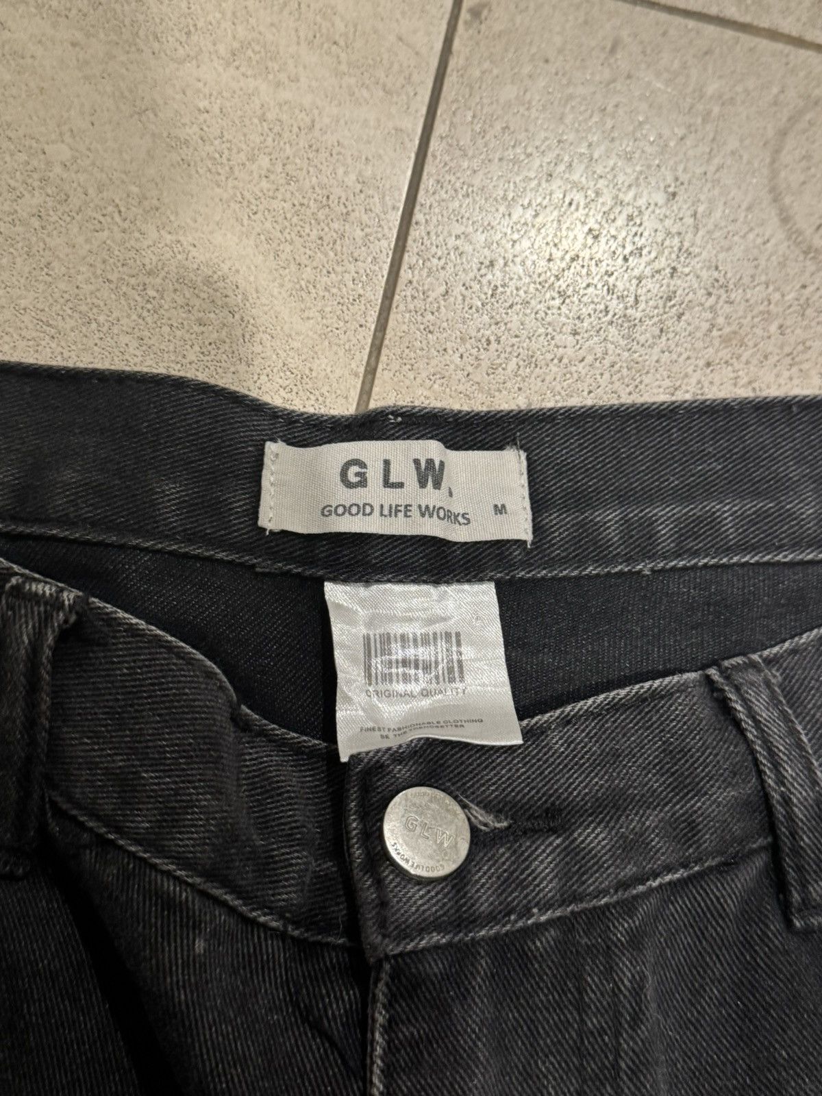 Other GLW black baggy jeans Size US 32 / EU 48 - 2 Thumbnail