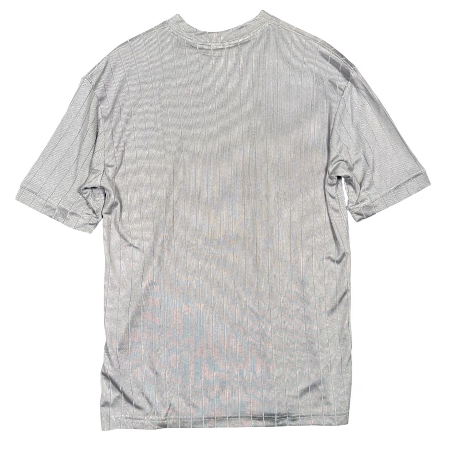 Vintage Irvine Park Mens Gray Vertical Stripe Short Sleeve T-Shirt L XL Size US L / EU 52-54 / 3 - 2 Thumbnail