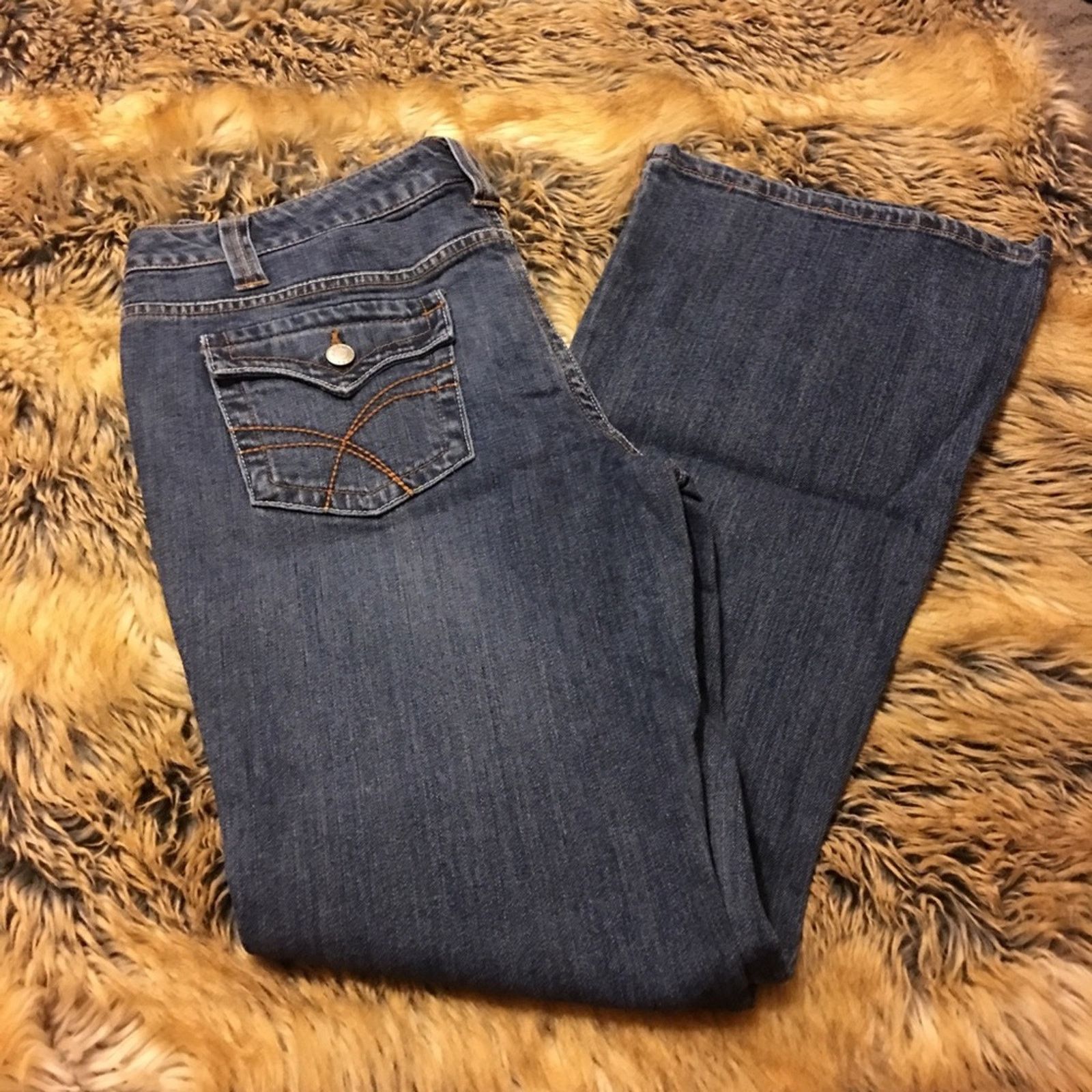 Other SO brand stretch flare jeans NWT 13 average Size 35" - 1 Thumbnail