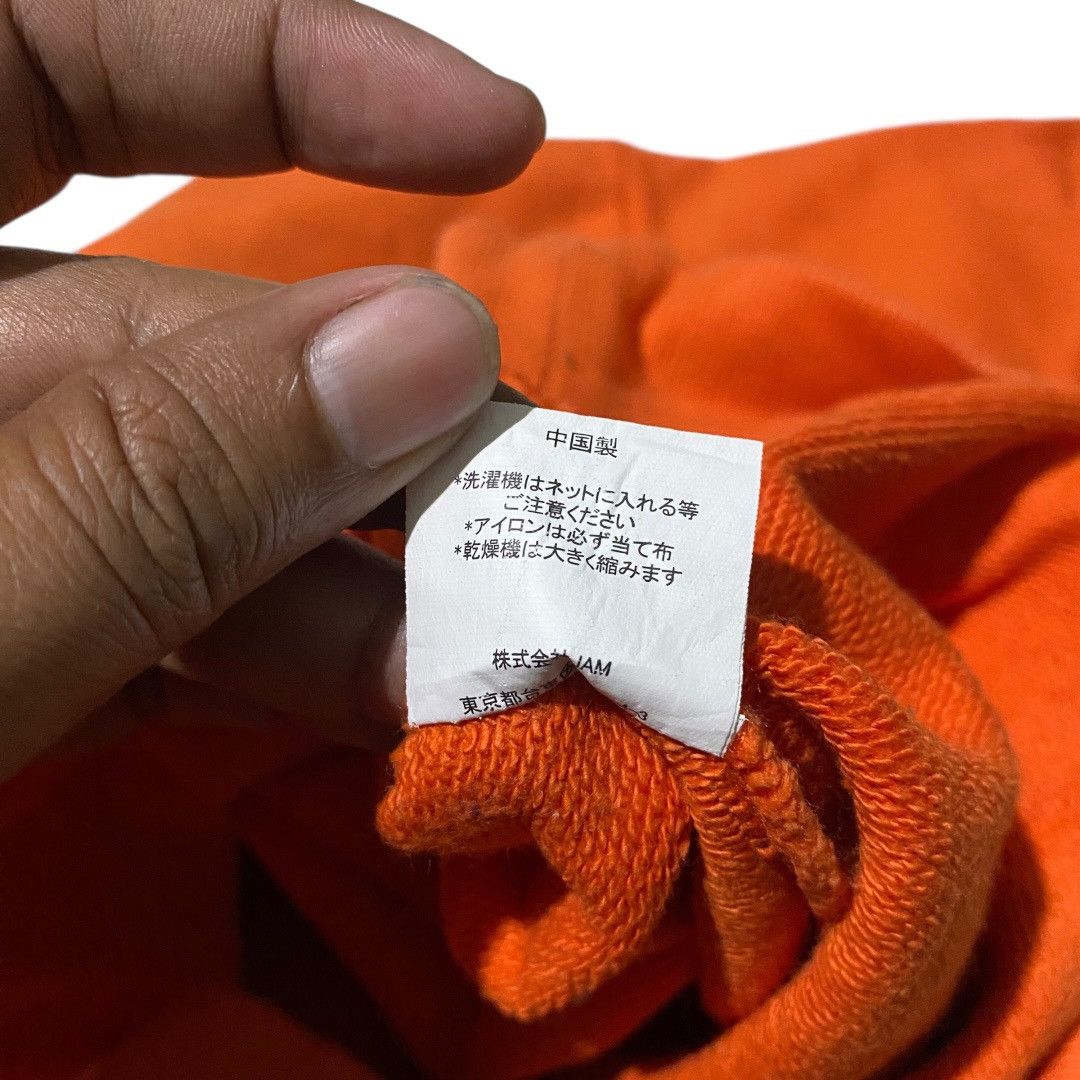 Japanese Brand Keboz japan half zip orange crewneck Size US XL / EU 56 / 4 - 6 Thumbnail