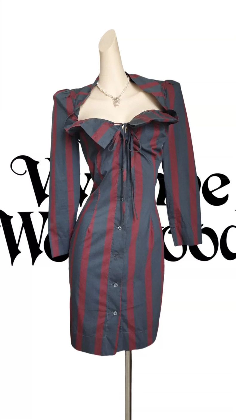 Vivienne Westwood Vivienne Westwood A dress with a corset and a baggy skirt Size S / US 4 / IT 40 - 1 Thumbnail