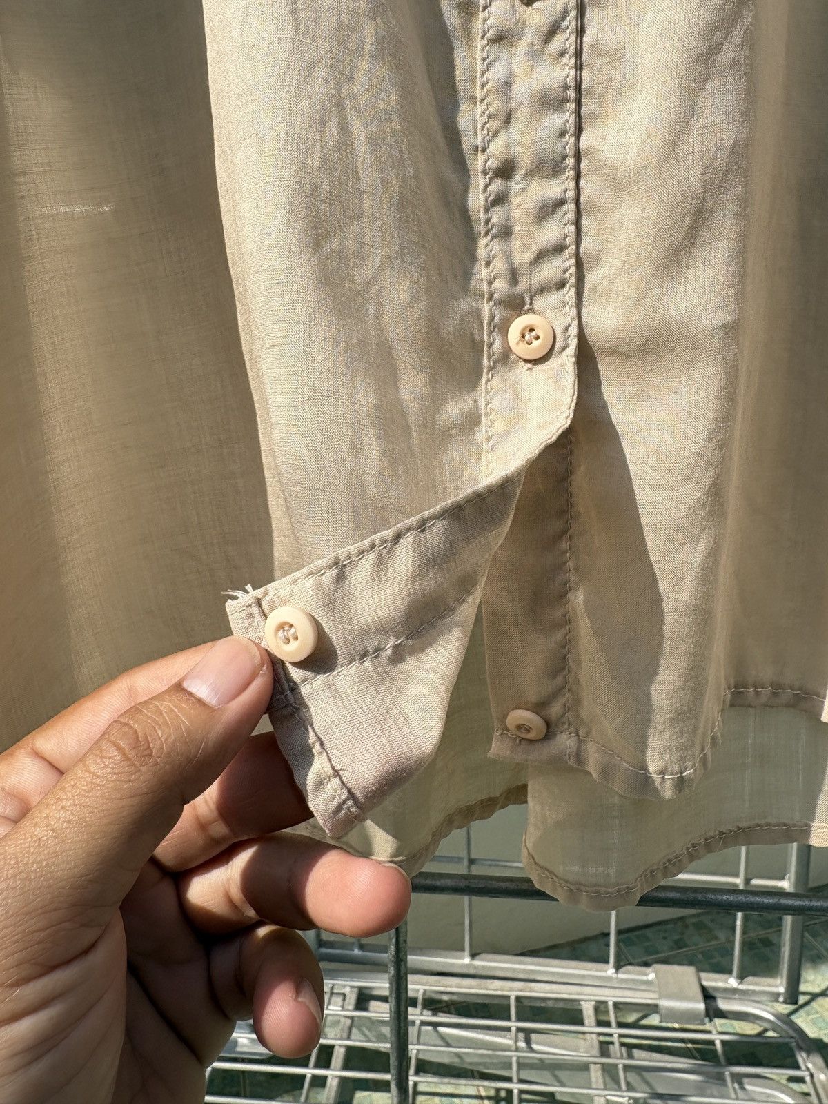 GOA G.O.A beige shirt Size ONE SIZE - 16 Thumbnail