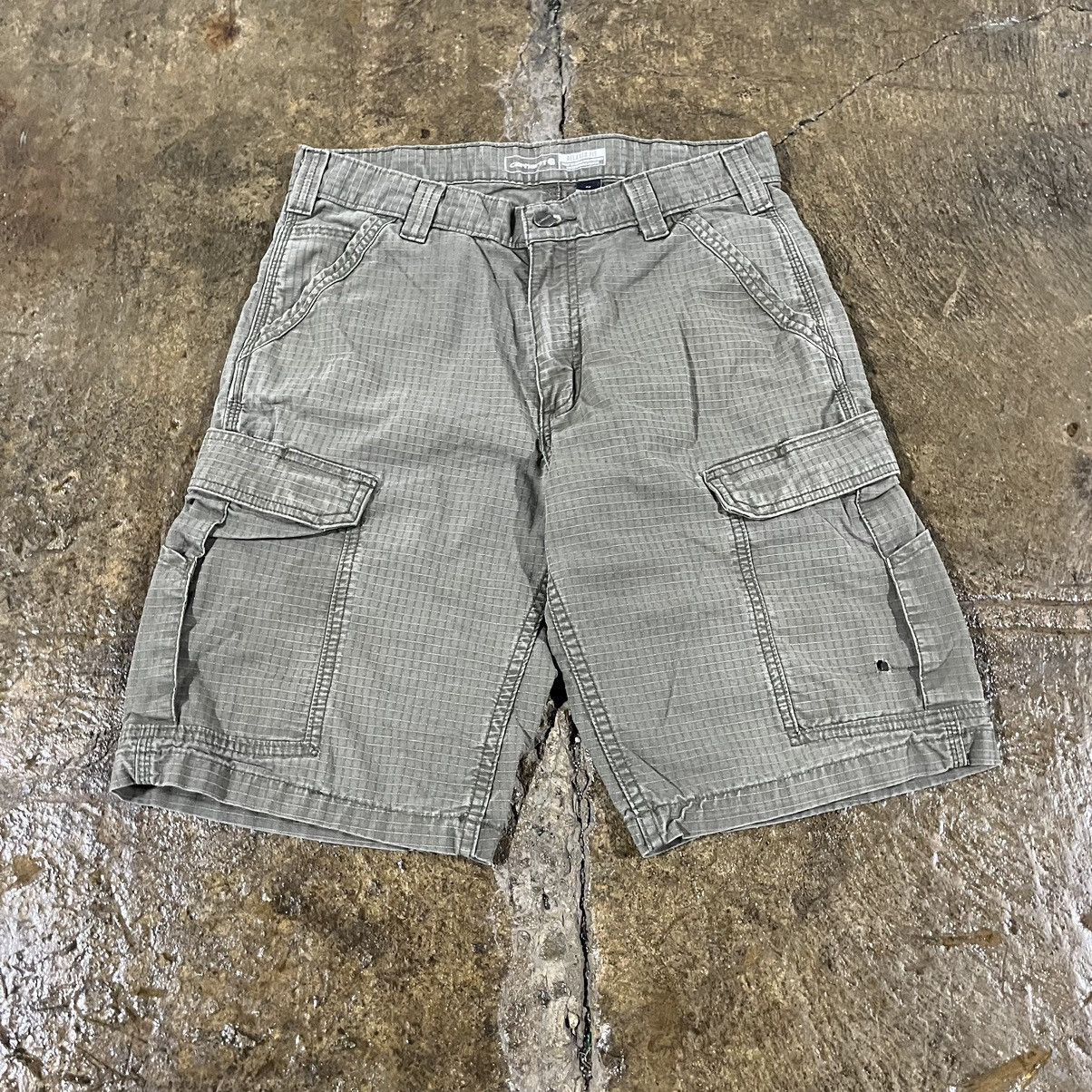Carhartt × Vintage Crazy Y2K Carhartt Cargo Shorts Baggy Workwear Skater Size US 32 / EU 48 - 5 Thumbnail