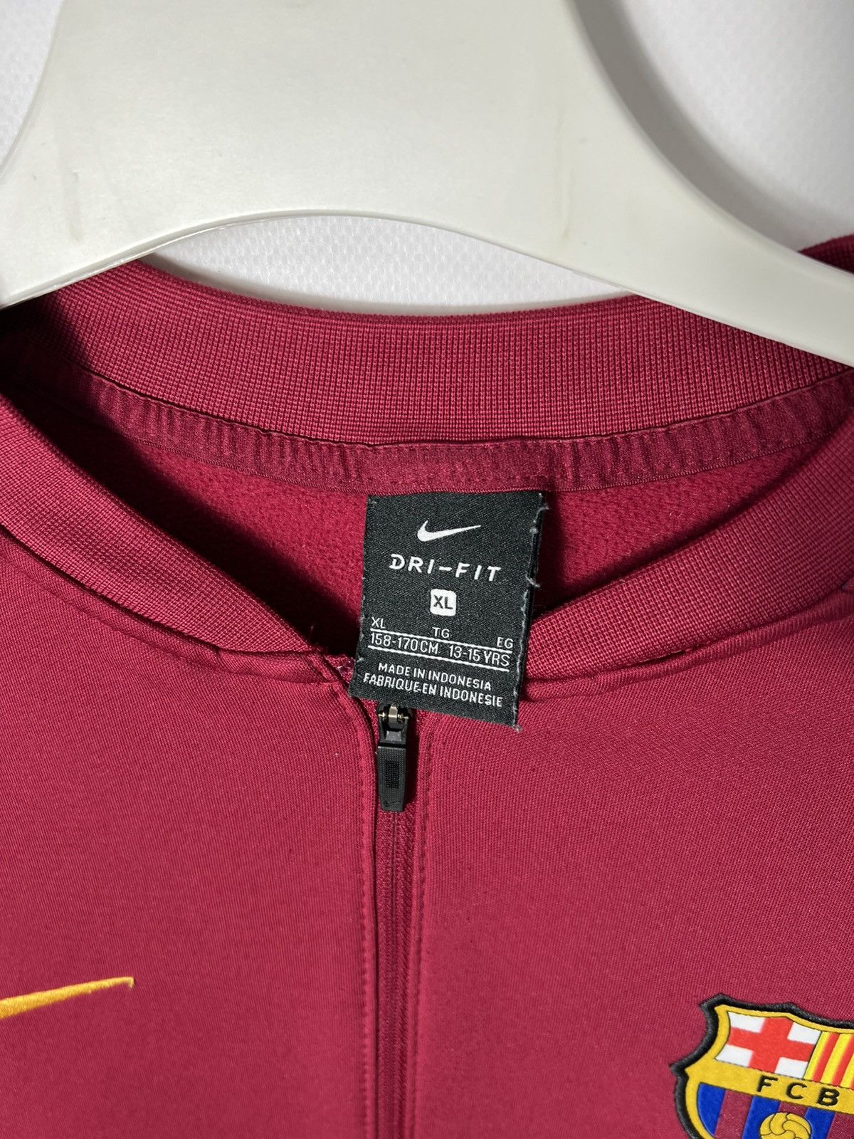Nike Nike Fc Barcelona 18/19 Anthem Training Jacket Size Boys XL Size US S / EU 44-46 / 1 - 4 Thumbnail