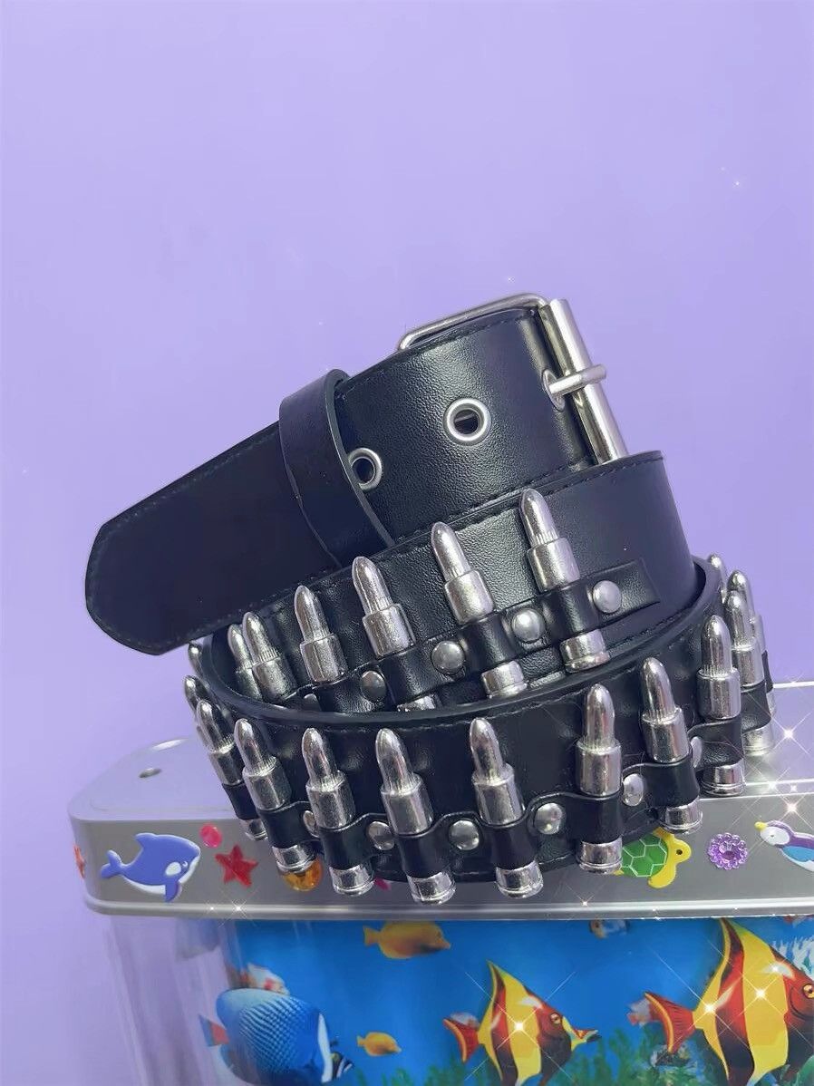 Japanese Brand × Vintage Retro punk belt bullet belt Size ONE SIZE - 3 Thumbnail