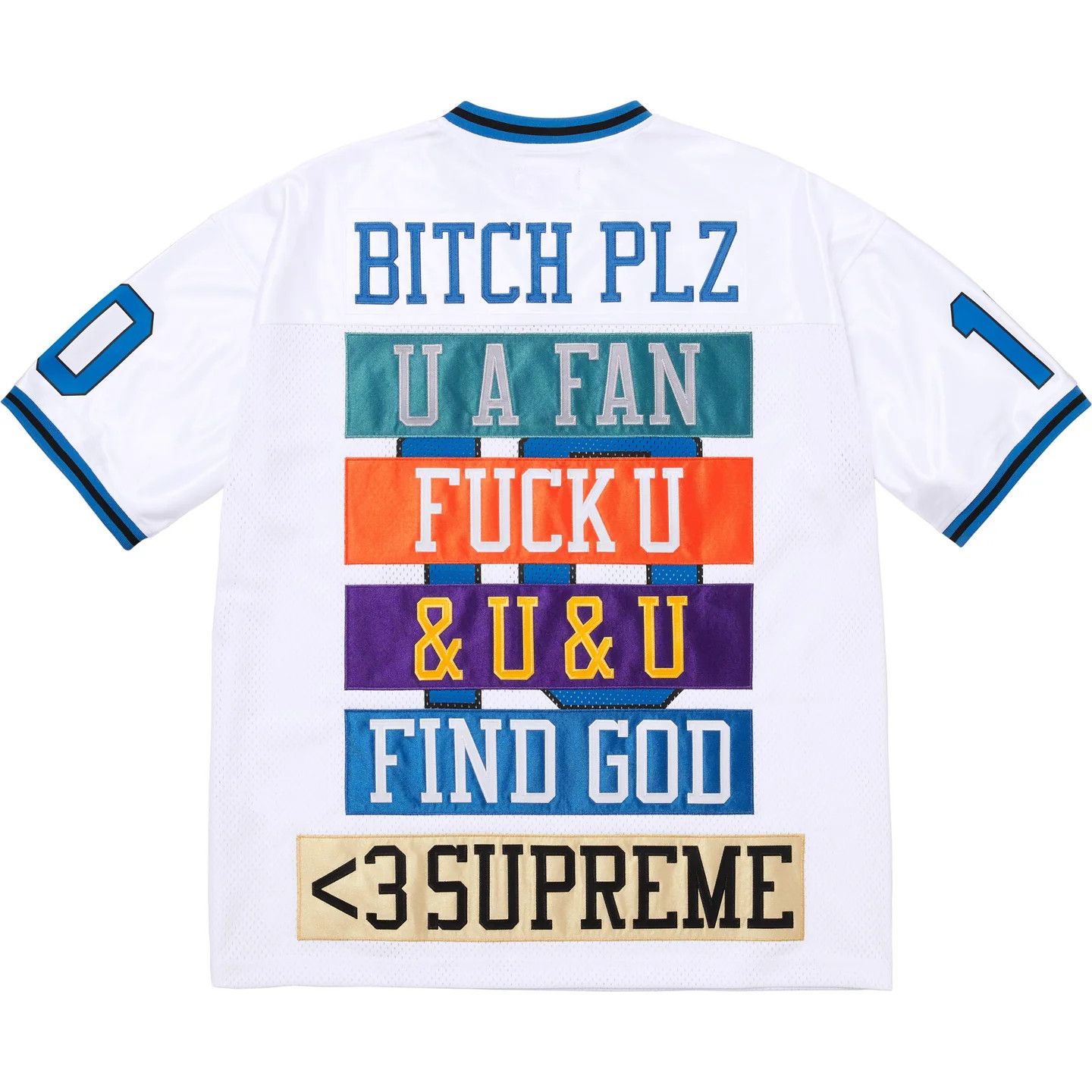 Supreme Supreme Find God Football Jersey Size US M / EU 48-50 / 2 - 1 Thumbnail