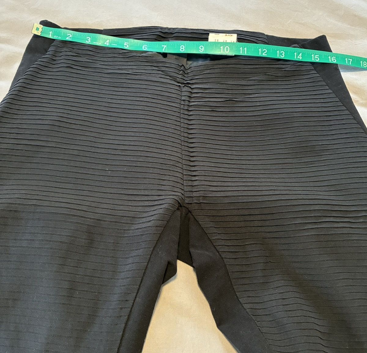 Rick Owens Rick Owens Dark Shadow Black Slim Ribbed Size US 31 - 10 Thumbnail